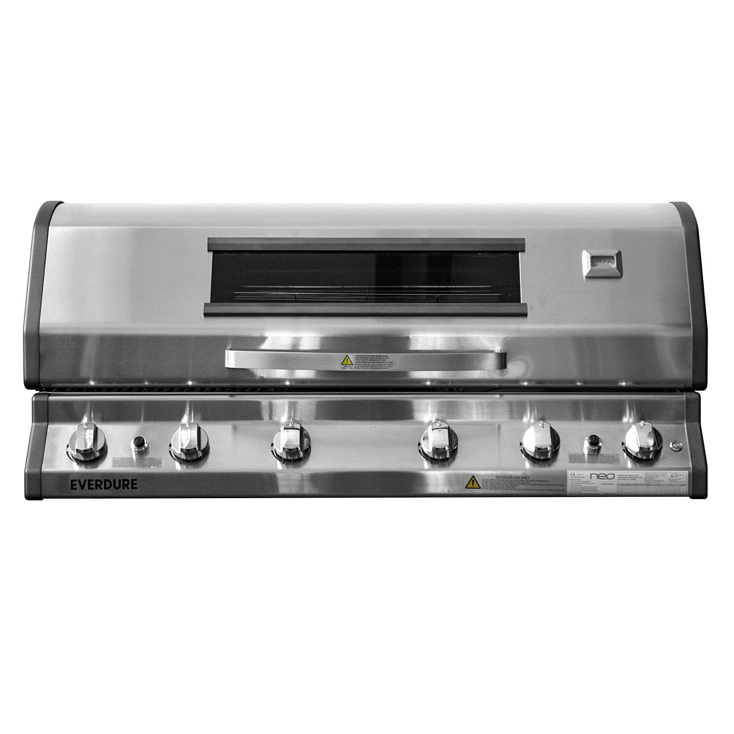 EVERDURE Gasgrill Everdure Einbau-Gasgrill mit 6 Brennern
