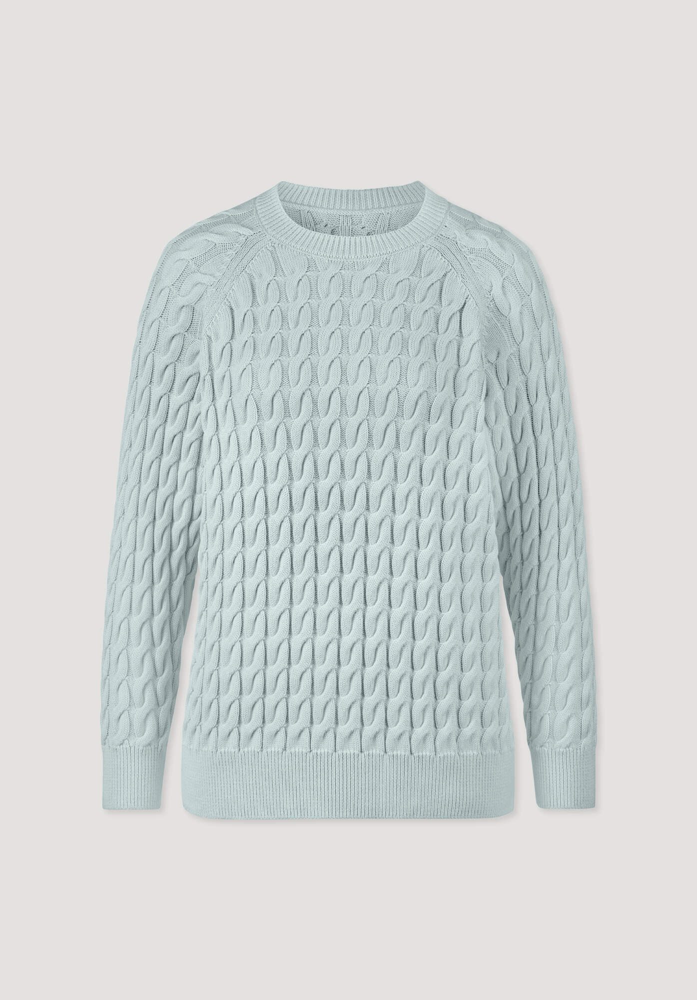Hessnatur Strickpullover aus reiner Bio-Baumwolle (1-tlg)