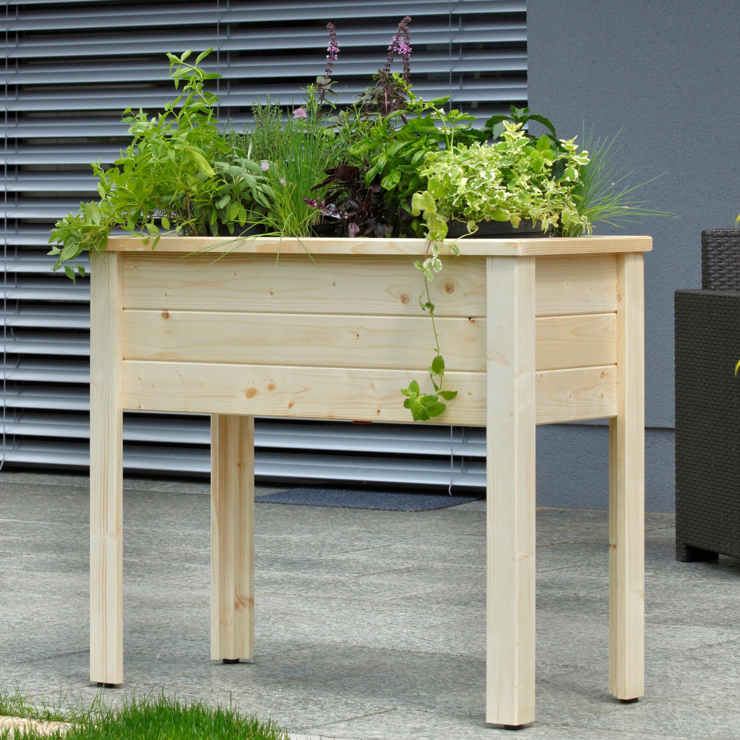KGT Hochbeet , BxTxH 92x43x79 cm, Beste Gebirgsfichte online kaufen OTTO