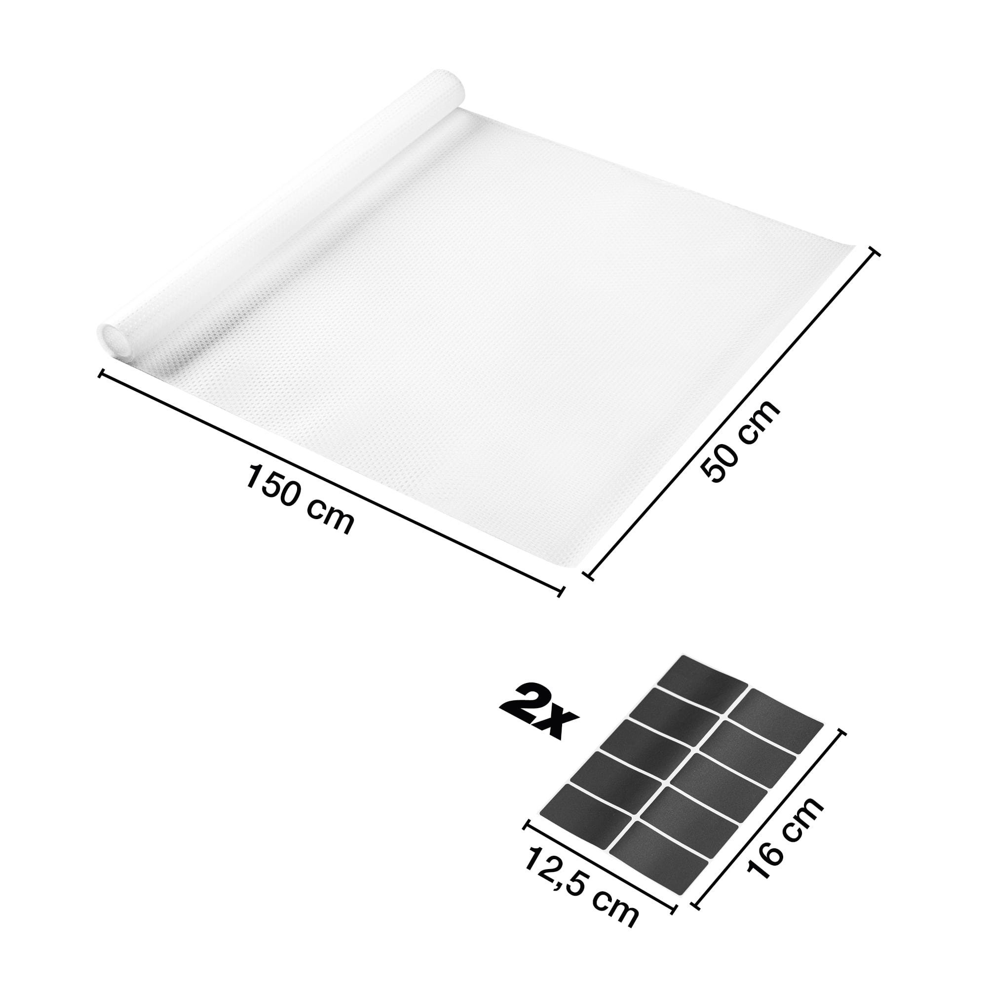 für cm Tafelaufkleber & Antirutschmatte - 20 Schubladenmatte Moritz Inkl. breit Moritz 50 Schubladen,