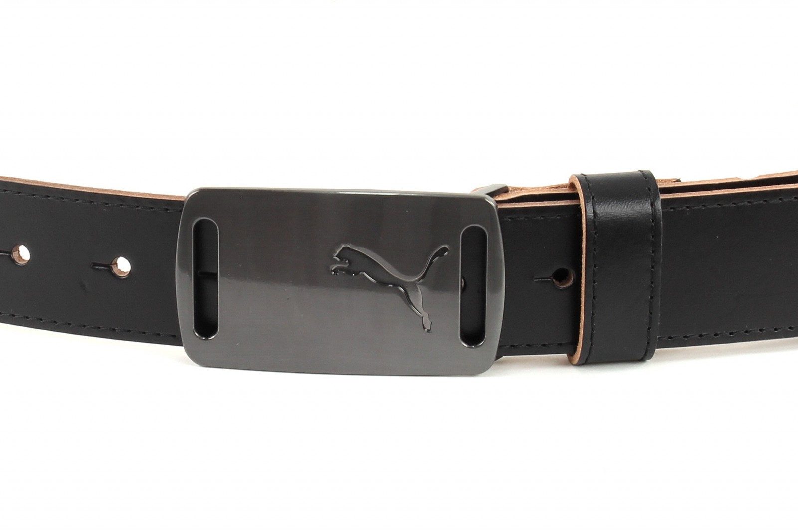PUMA Ledergürtel Fitted Golf Belt aus echtem Leder