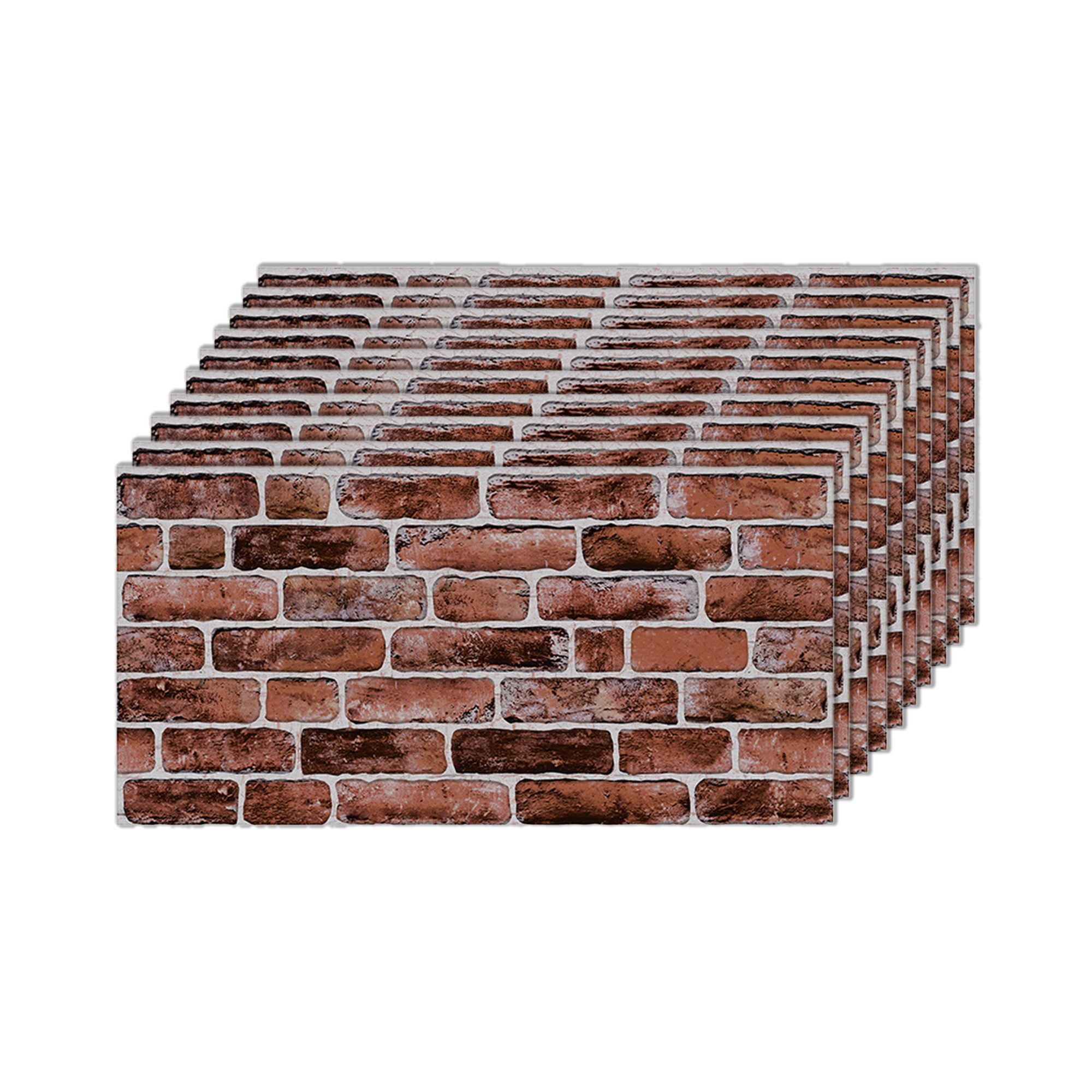 IZODEKOR 3D Wandpaneel IZODEKOR Wandverkleidung Steinoptik Styropor 3D Wandpaneele, 3D Optik, wasserfest, einfache Selbstmontage