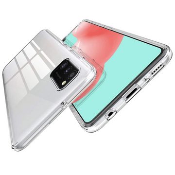 CoolGadget Handyhülle Transparent Ultra Slim Case für Samsung Galaxy A31 6,4 Zoll, Silikon Hülle Dünne Schutzhülle für Samsung A31 Hülle