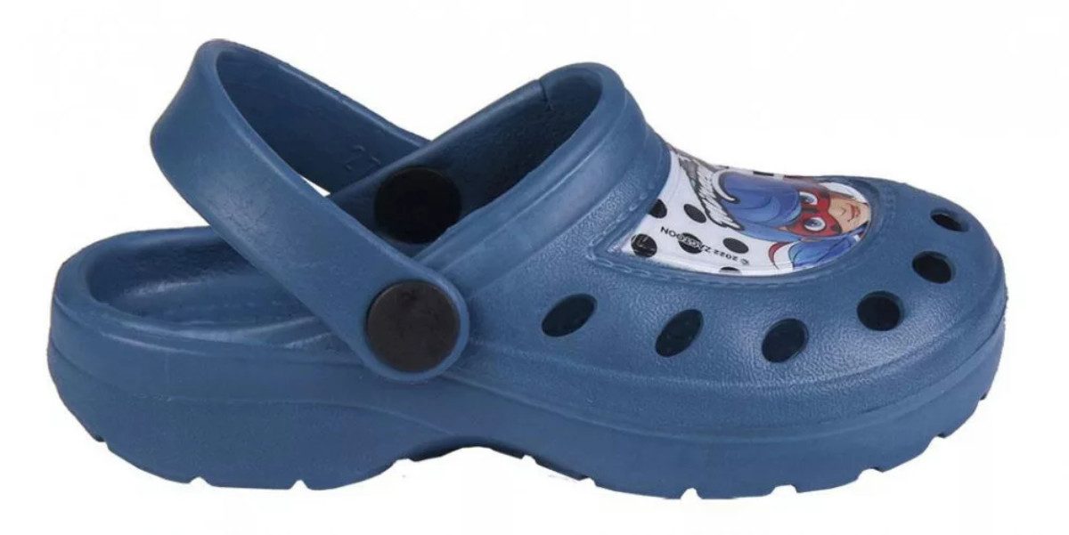 Miraculous - Ladybug Miraculous Ladybug Kinder Clogs Sandalen Badeschuhe Clog Gr. 26 bis 33 – Bild 3 von 5