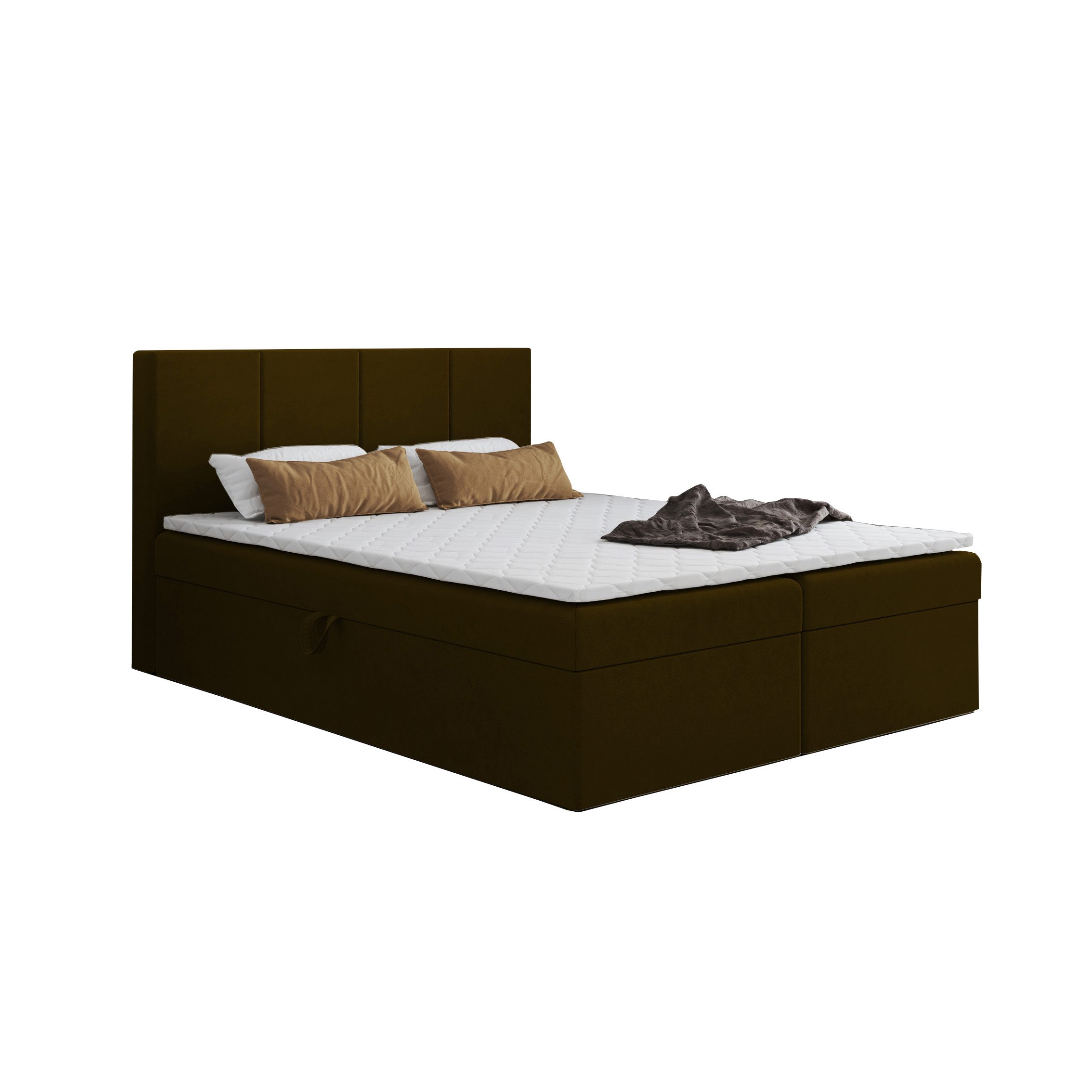 Godre Boxspringbett mit Bettkasten FARO 160x180 günstig online kaufen
