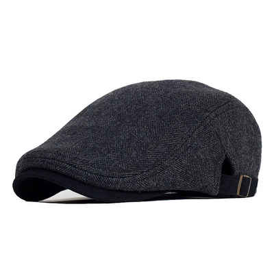 Sporty Flat Cap Klassik II Schirmmütze mit Schirm Schiebermütze