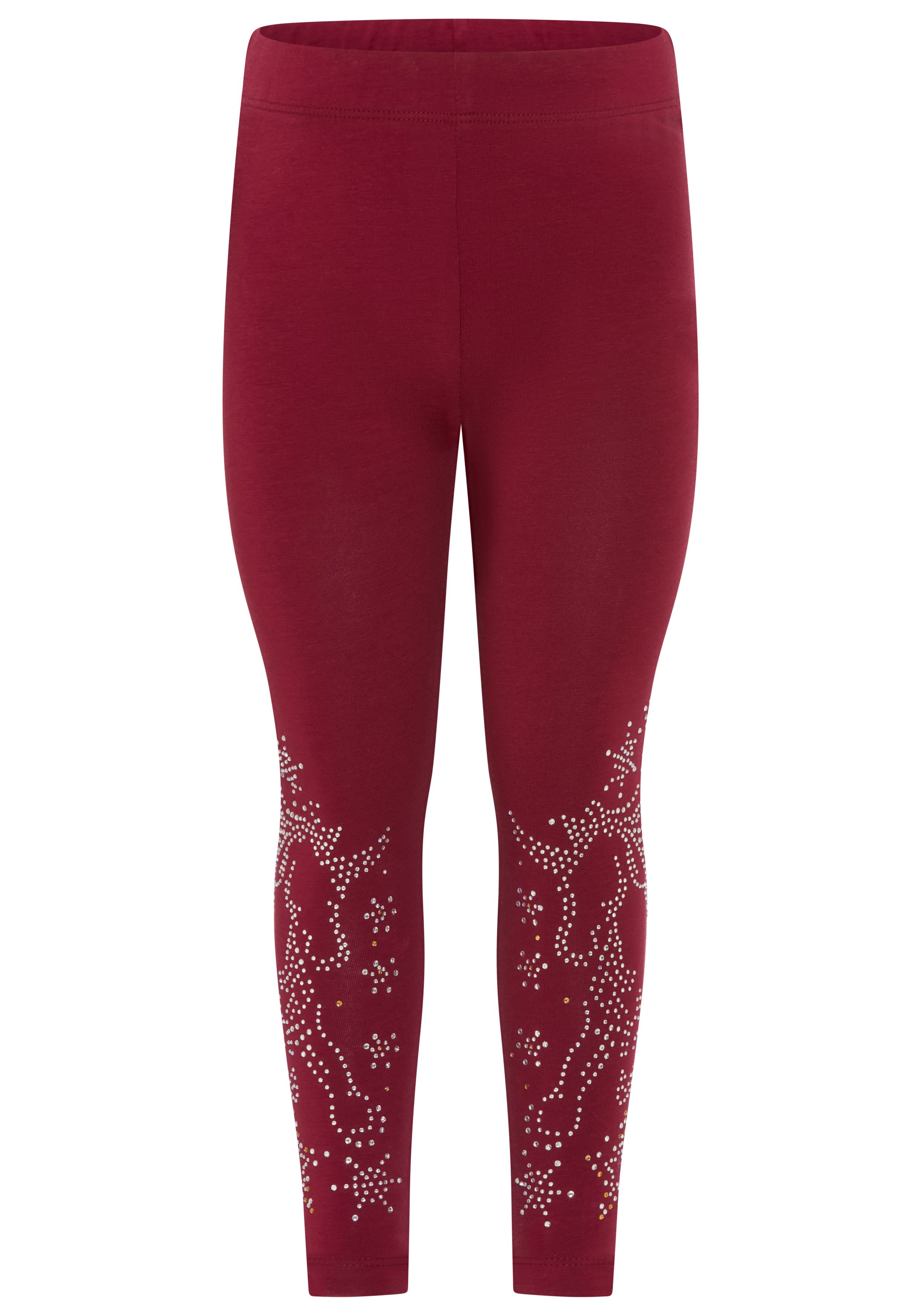 Leggings, Strass besezGLITZER PFERD