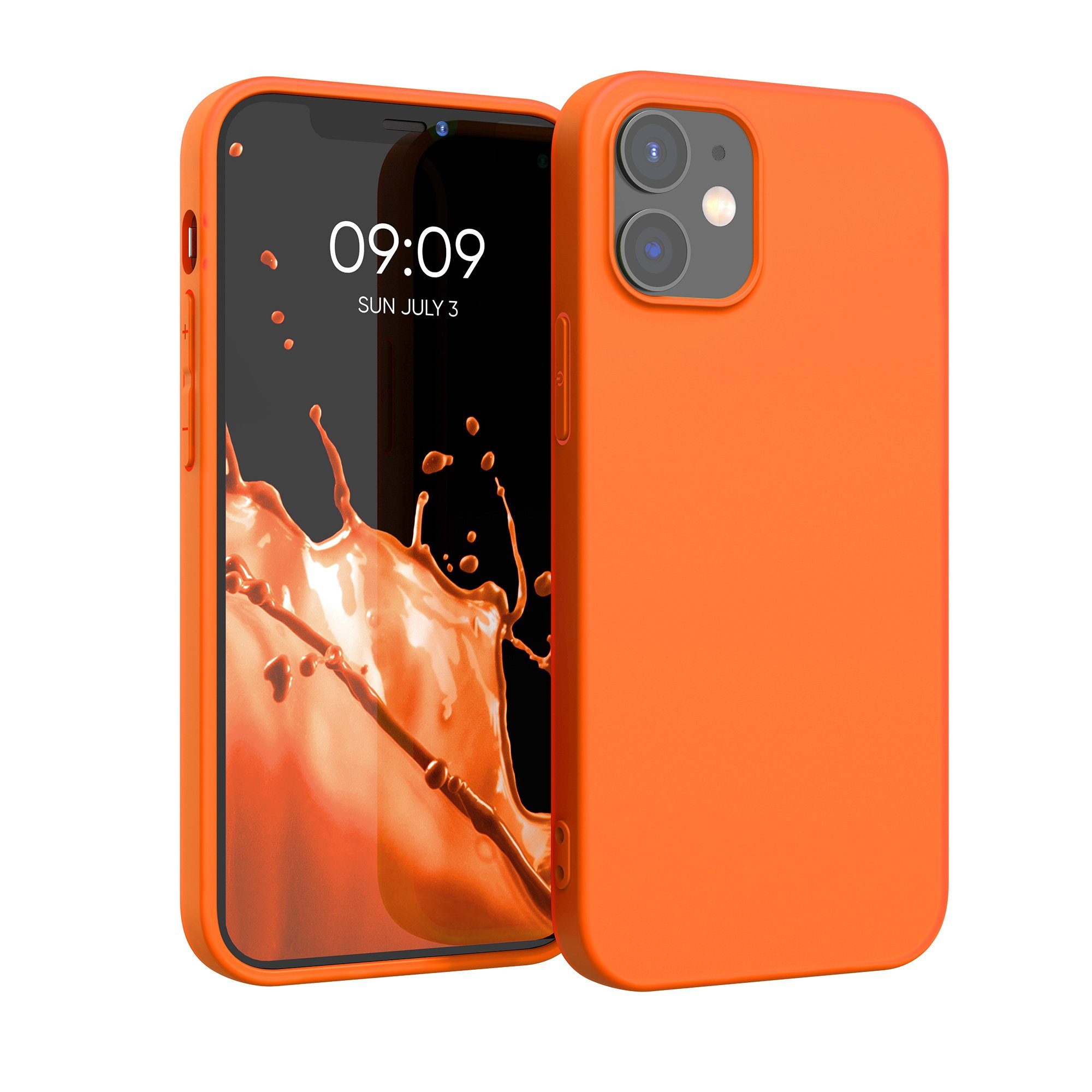 kwmobile Handyhülle Hülle für Apple iPhone 12 / 12 Pro, Hülle Silikon - Soft Handyhülle - Handy Case Cover