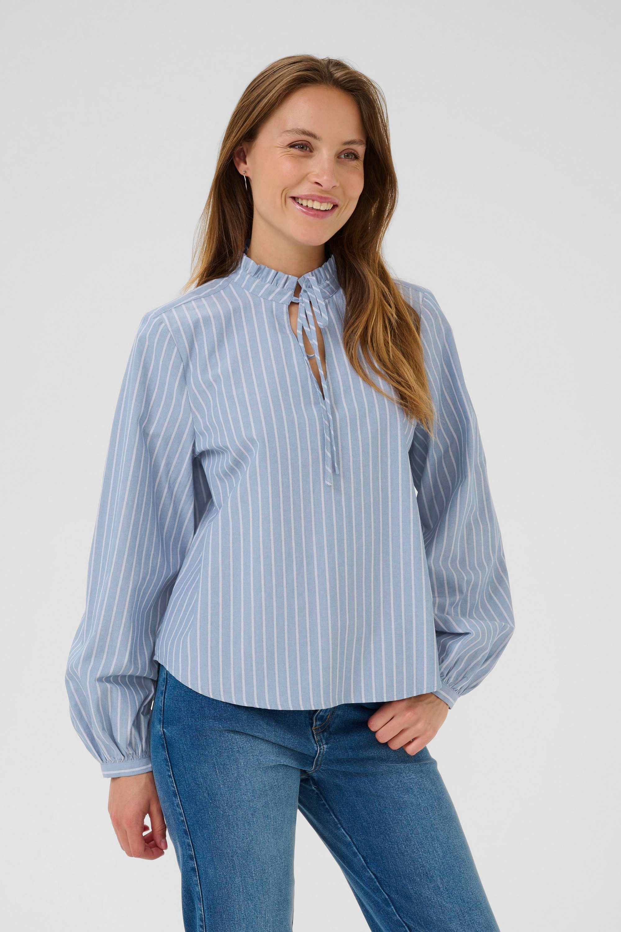 Langarmbluse Langarm-Bluse KAmilina