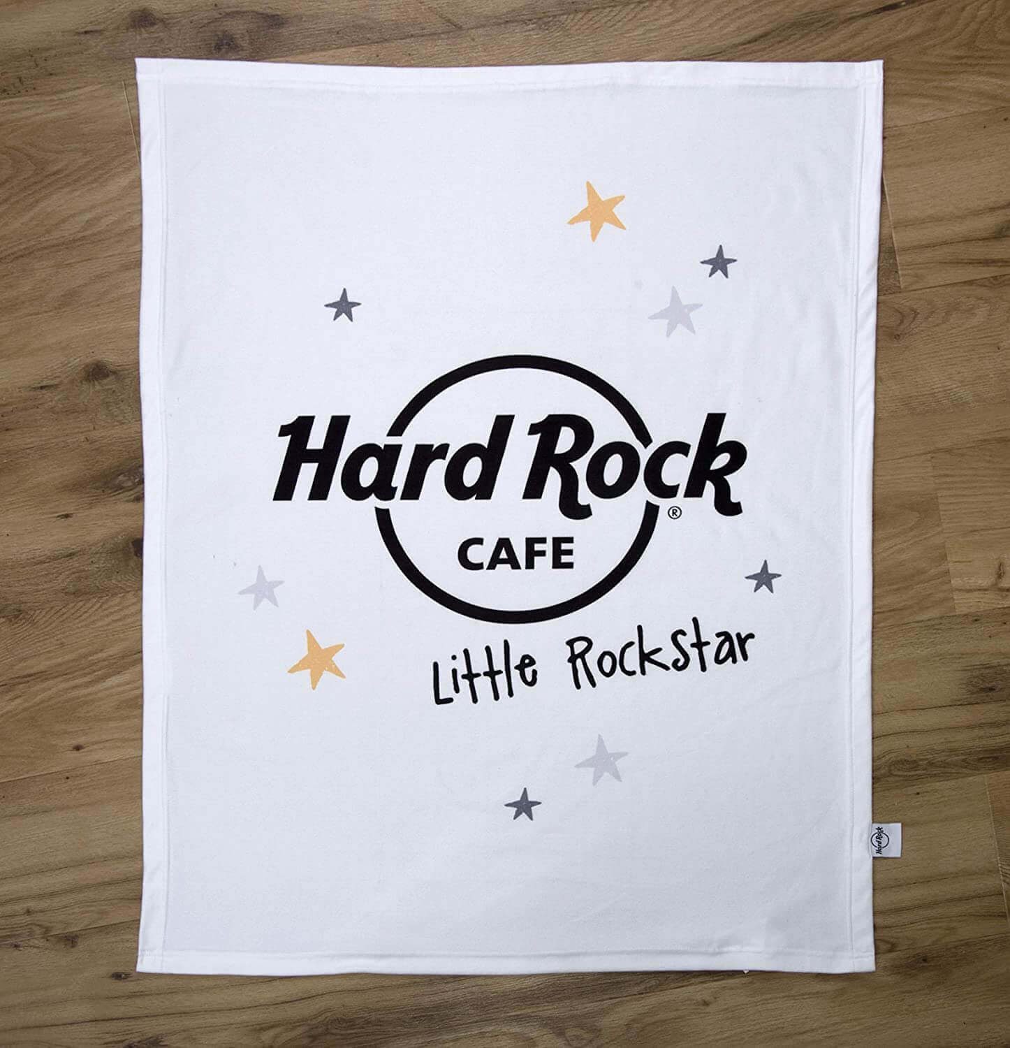 Babydecke Hard Rock Café - Little Rockstar - Fleecedecke Baby-decke, 75x100, Herding, 100% Polyester
