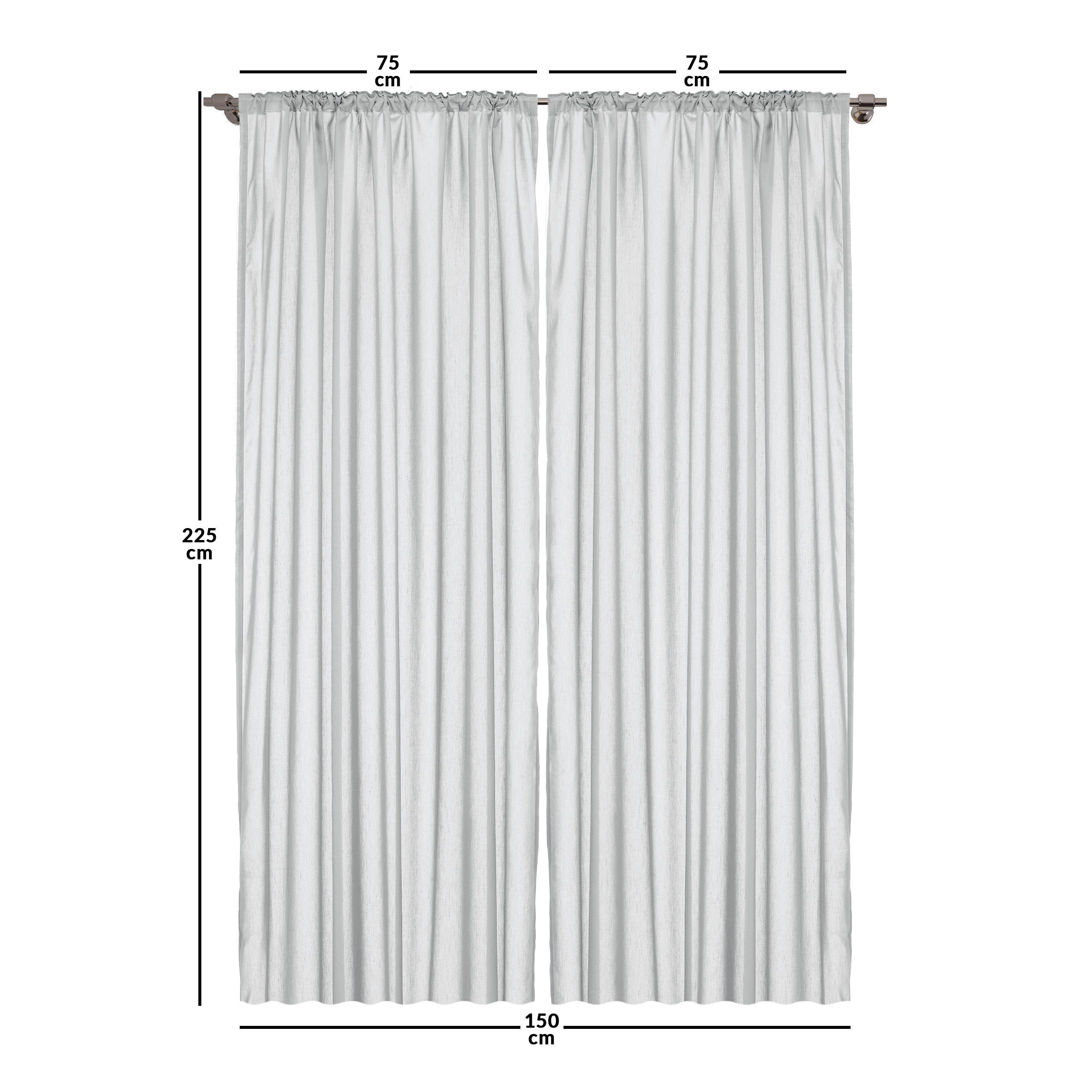 Gardine Vorhang für Wohnzimmer Schlafzimmer Microfaser, Dekor, Abakuhaus, Kunst Abstrakte Marine-Plaid geometrische