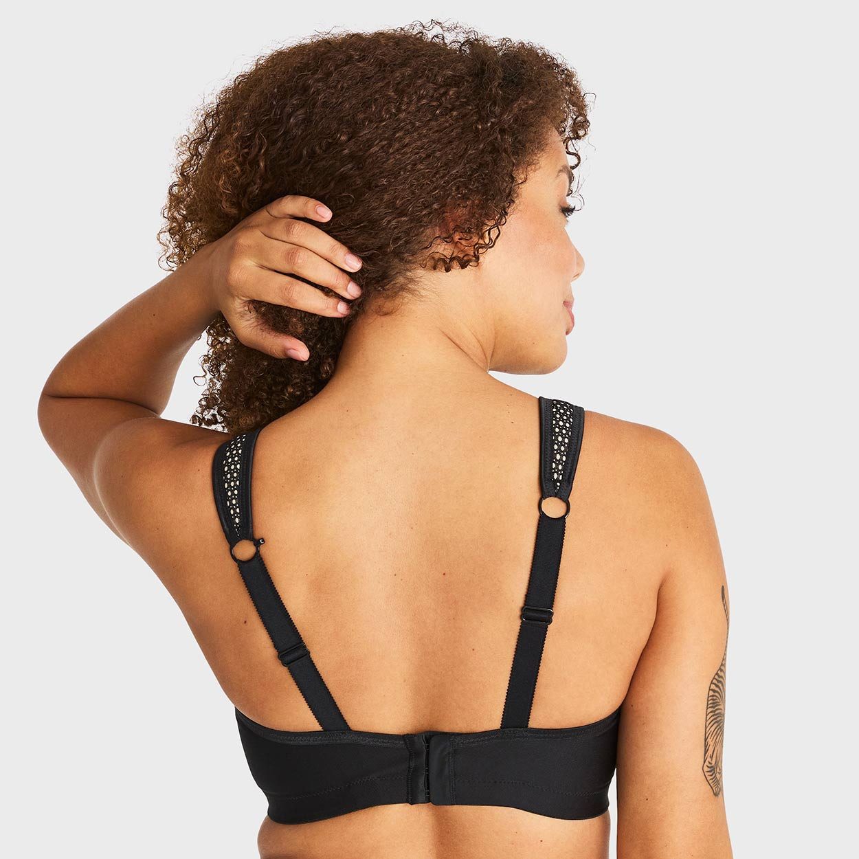 Swegmark of Sweden Sport-BH Net Impact Force - 100155 - Schwarz mit nahtlos günstig online kaufen