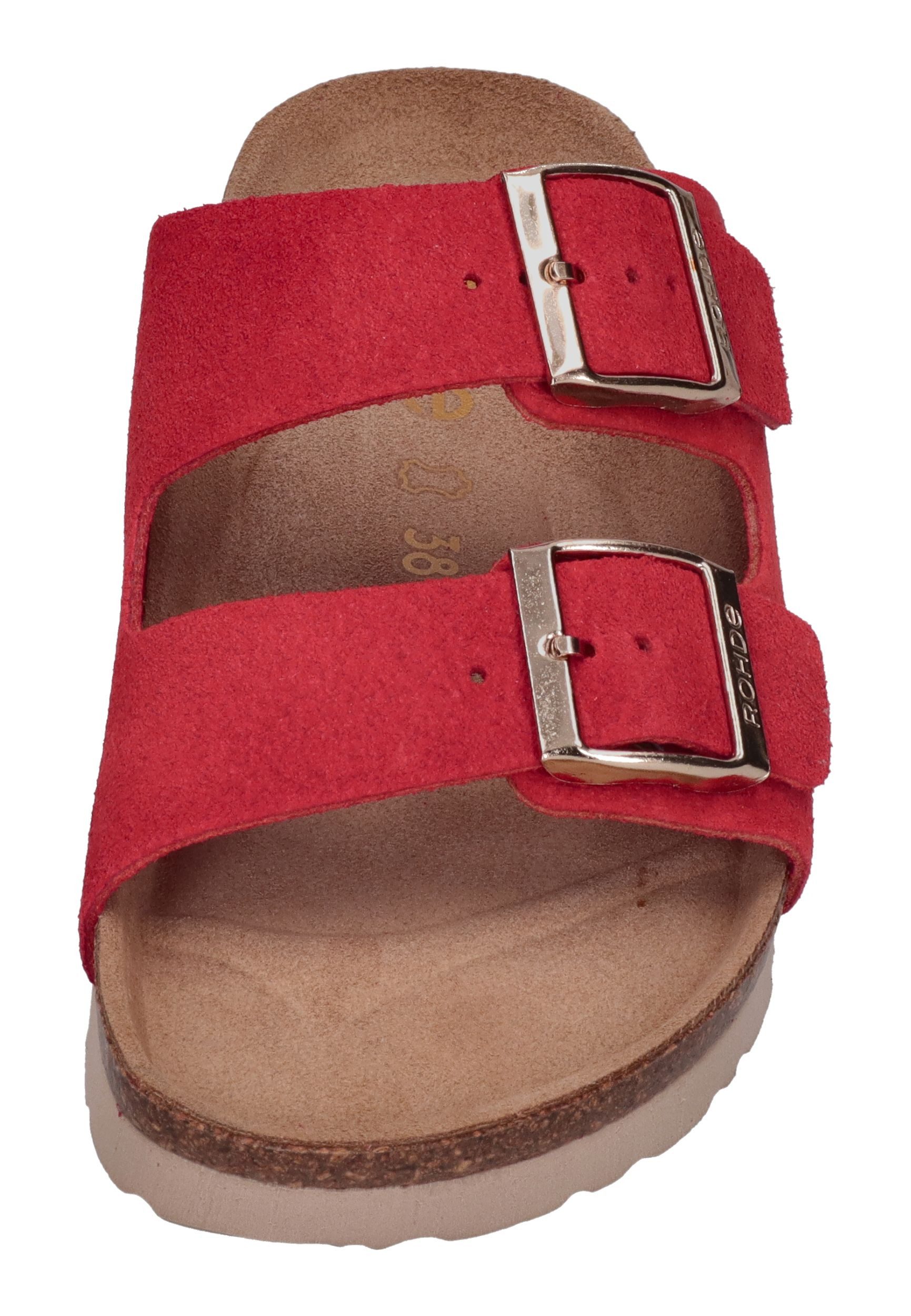 Rohde ALBA 5590-40 Pantolette Rot