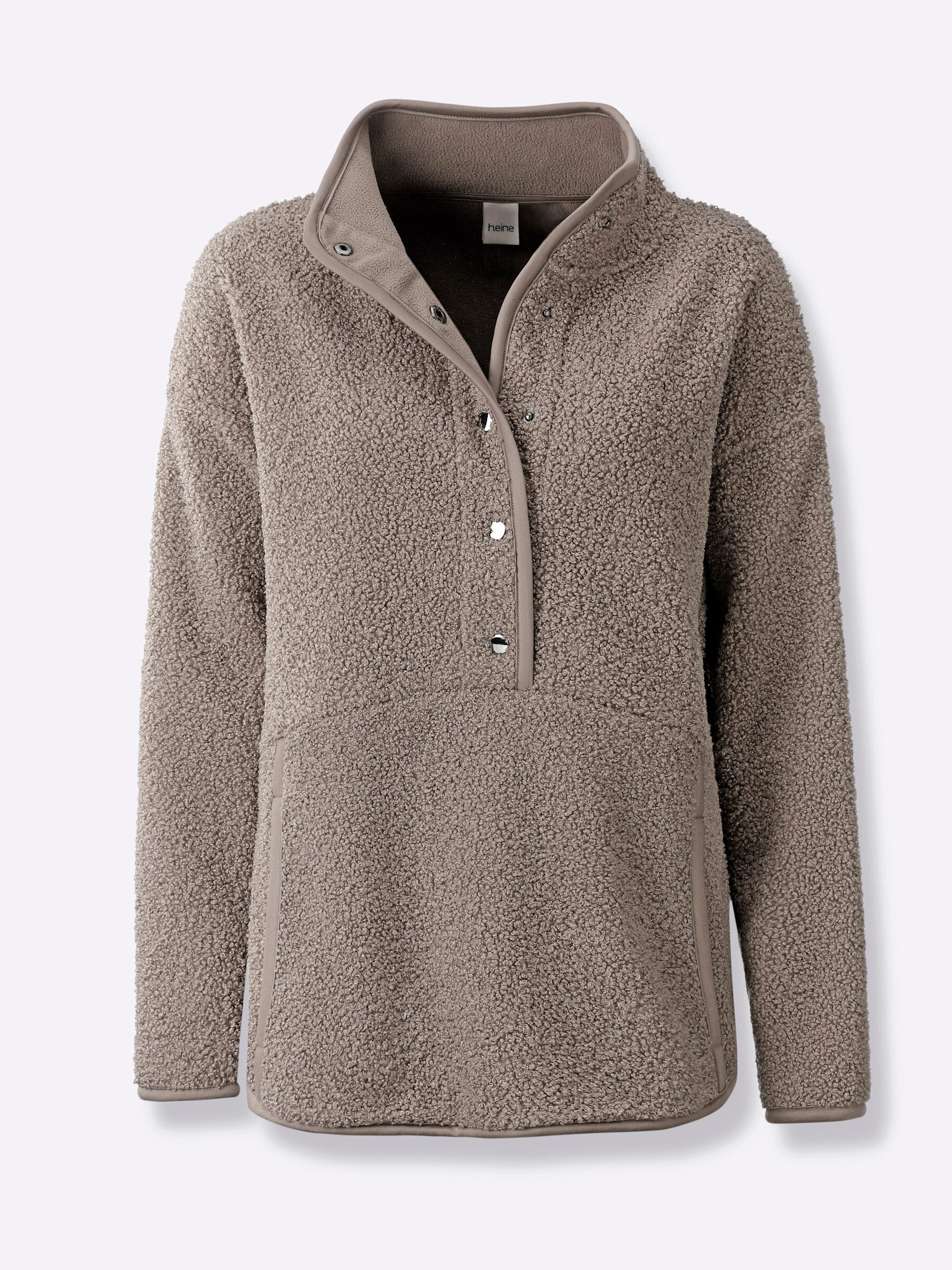 heine Fleeceshirt Fleece-Shirt Langarm Länge ca. 70 cm