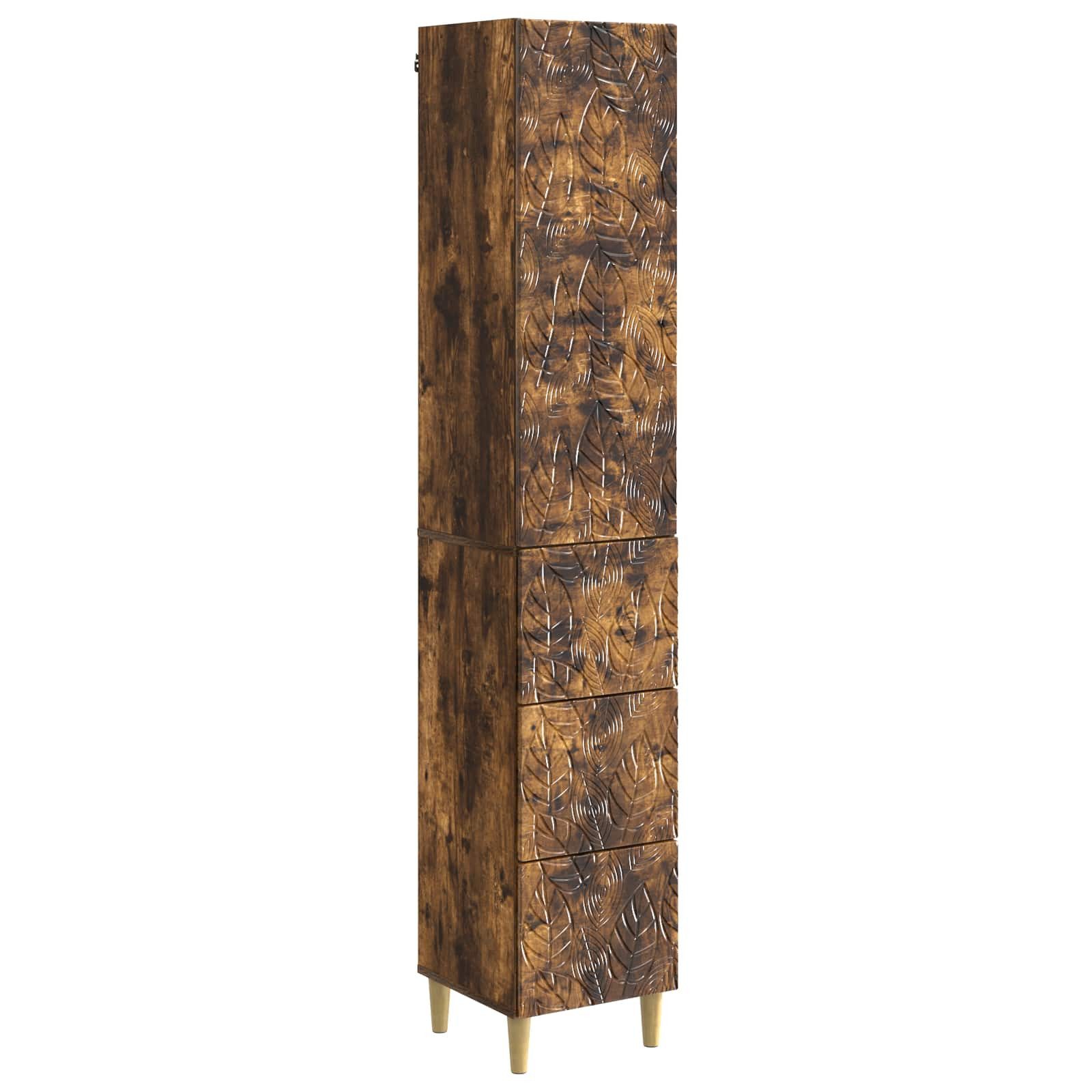 vidaXL Schranksystem Schrankset 2 stk. 33 x 34,5 x 90 cm Holzwerkstoff (2-St)
