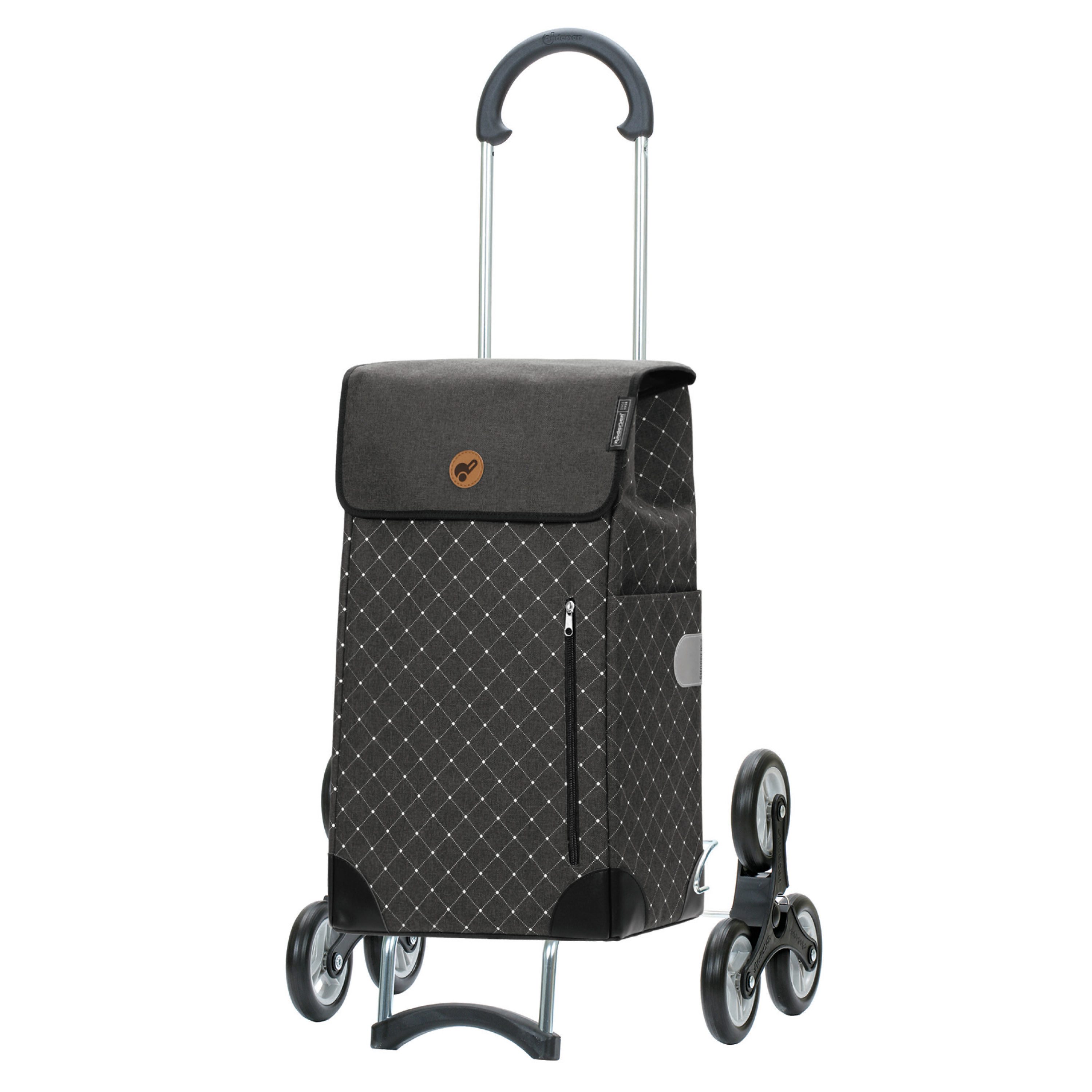 Andersen Einkaufstrolley Treppenst. Scala Sh. Sofia anthrazit, belastbar bis 40kg, wasserabweisend