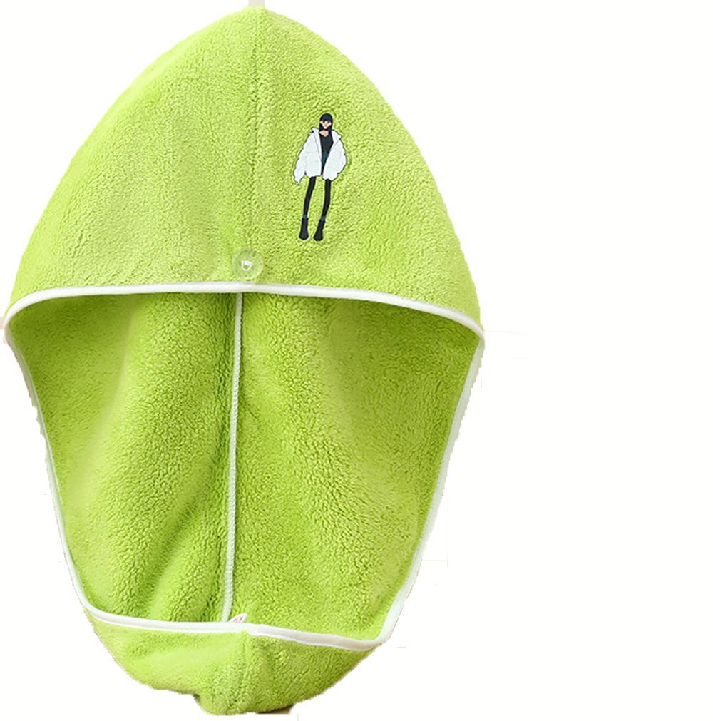 L.Ru UG Turban-Handtuch Bunte Trockenkappe absorbiert Wasser, (1-St), Duschhaube für trockenes Haar