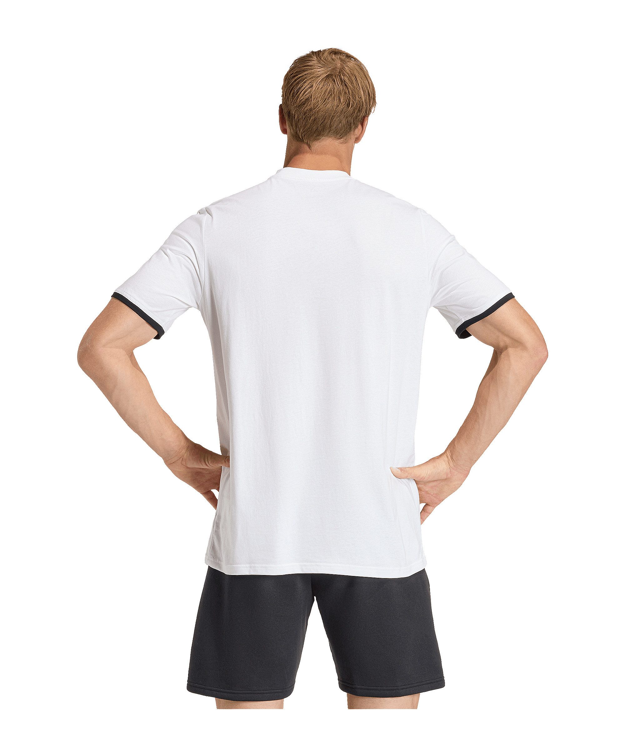 adidas Performance T-Shirt adidas Performance Entrada 26 T-Shirt Weiß Baumw günstig online kaufen