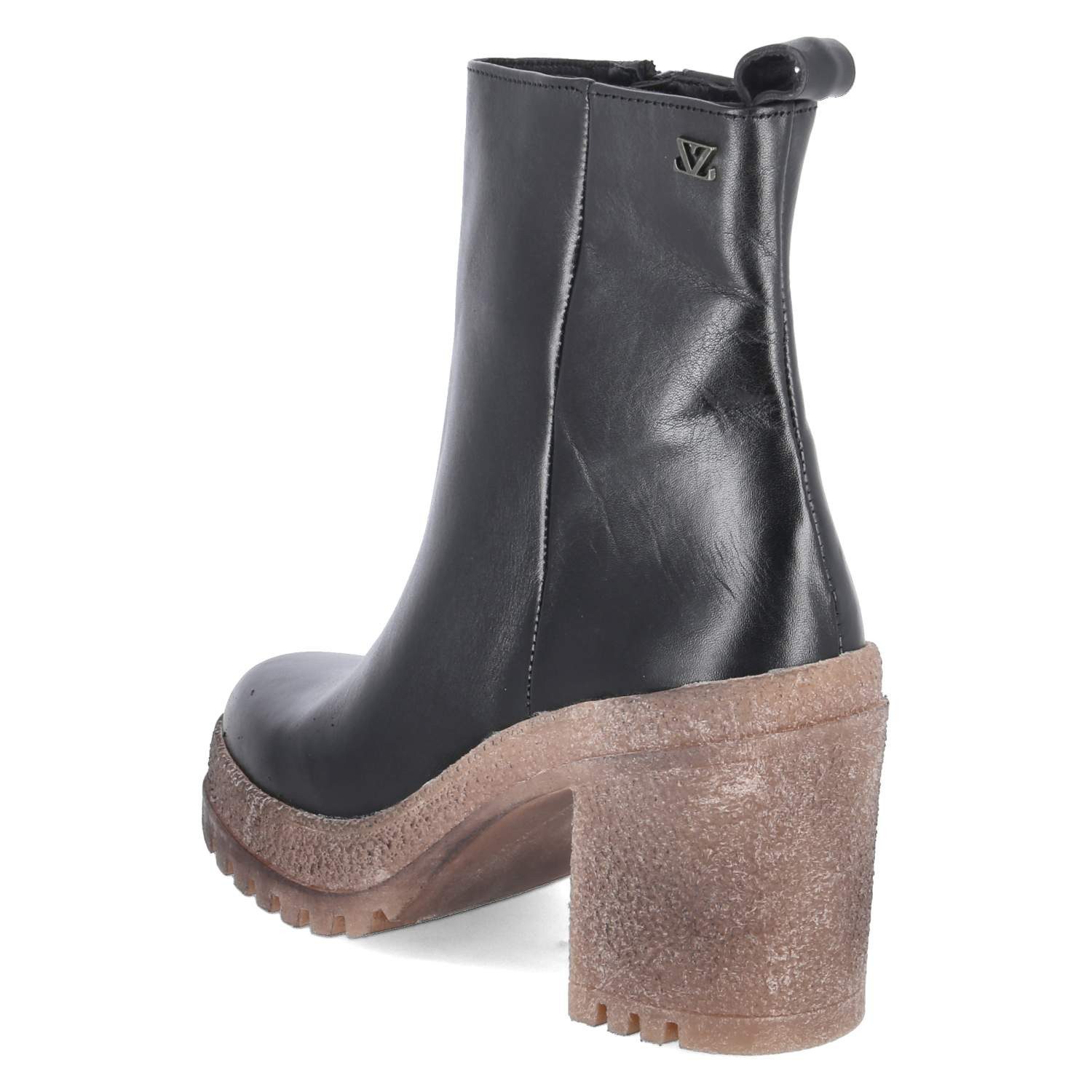 Lazamani LAZAMANI LA85727 BLACK Damen Glattleder black Schlupfstiefel