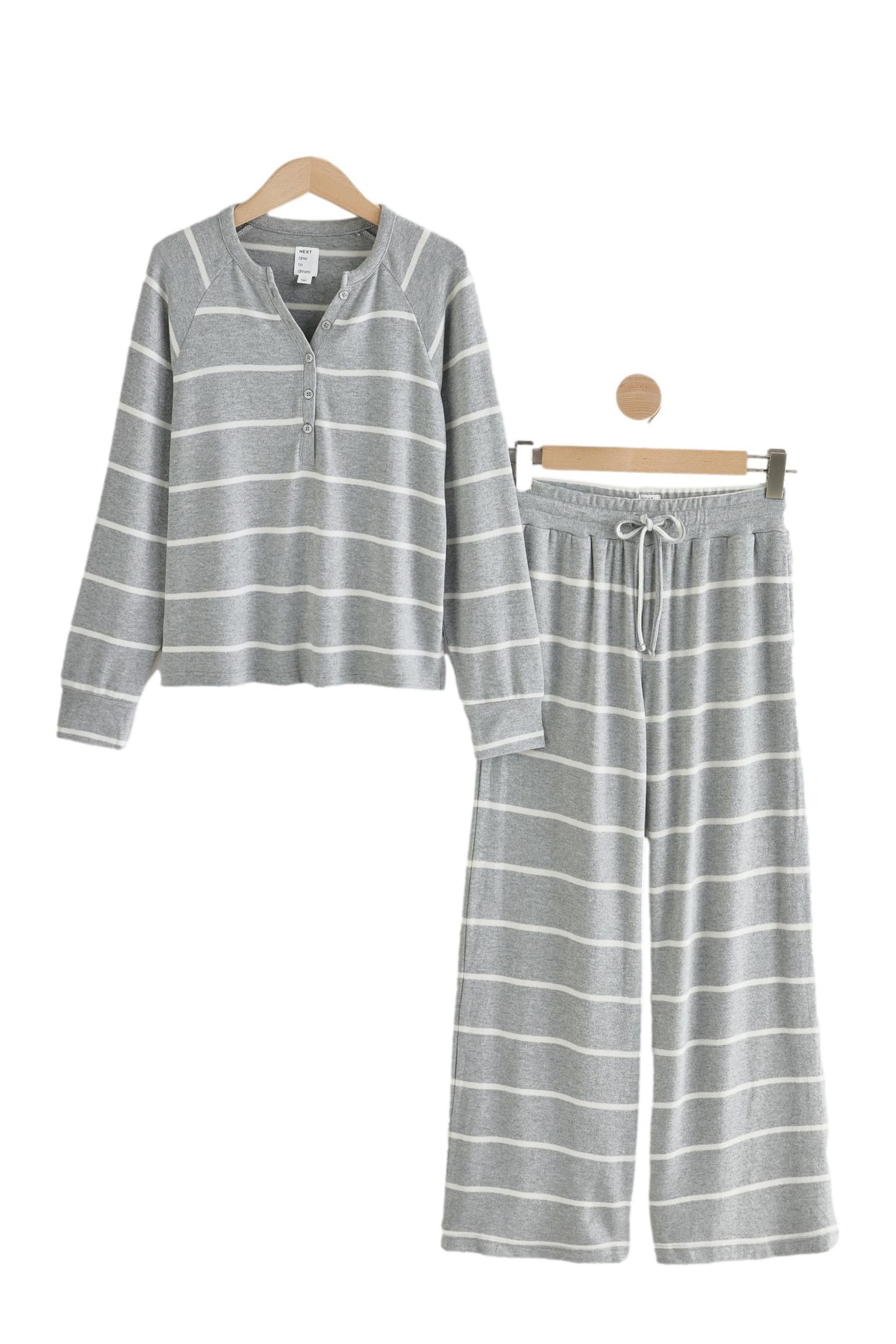 Next Pyjama Weicher, langärmeliger Schlafanzug (1 günstig online kaufen