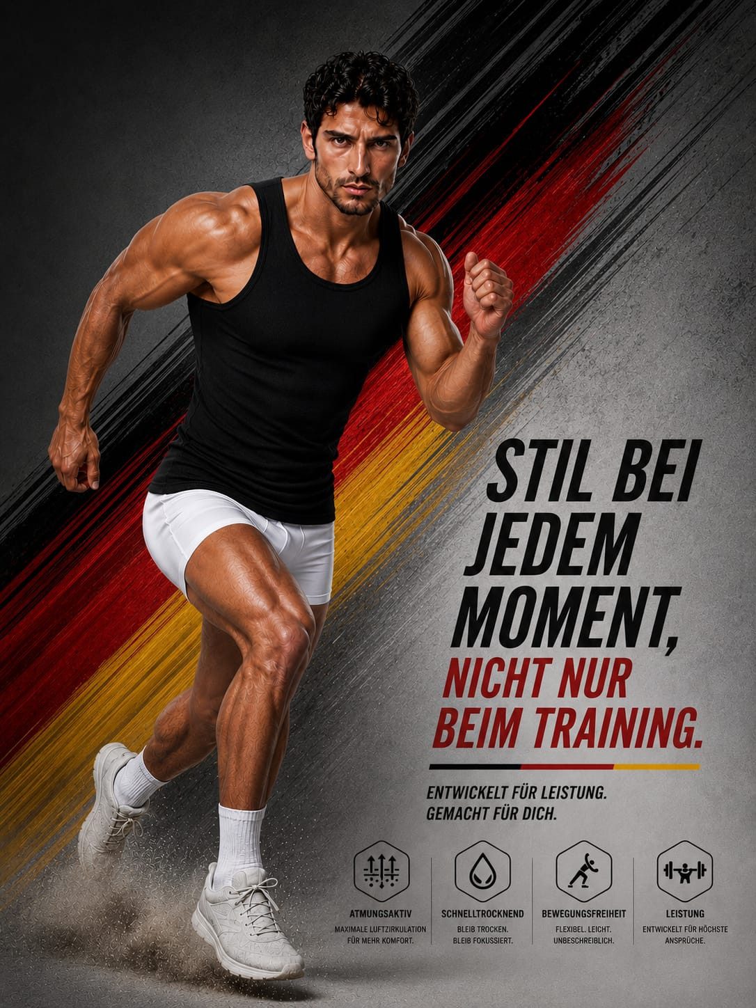 NERS Unterhemd Herren 5er Pack aus 100% Baumwolle Tank Top, formstabil & atmungsaktiv (Packung, 5-St., 5er-Pack) PREMIUM Unterhemden & Achselshirts – Feinripp i – Bild 4 von 5