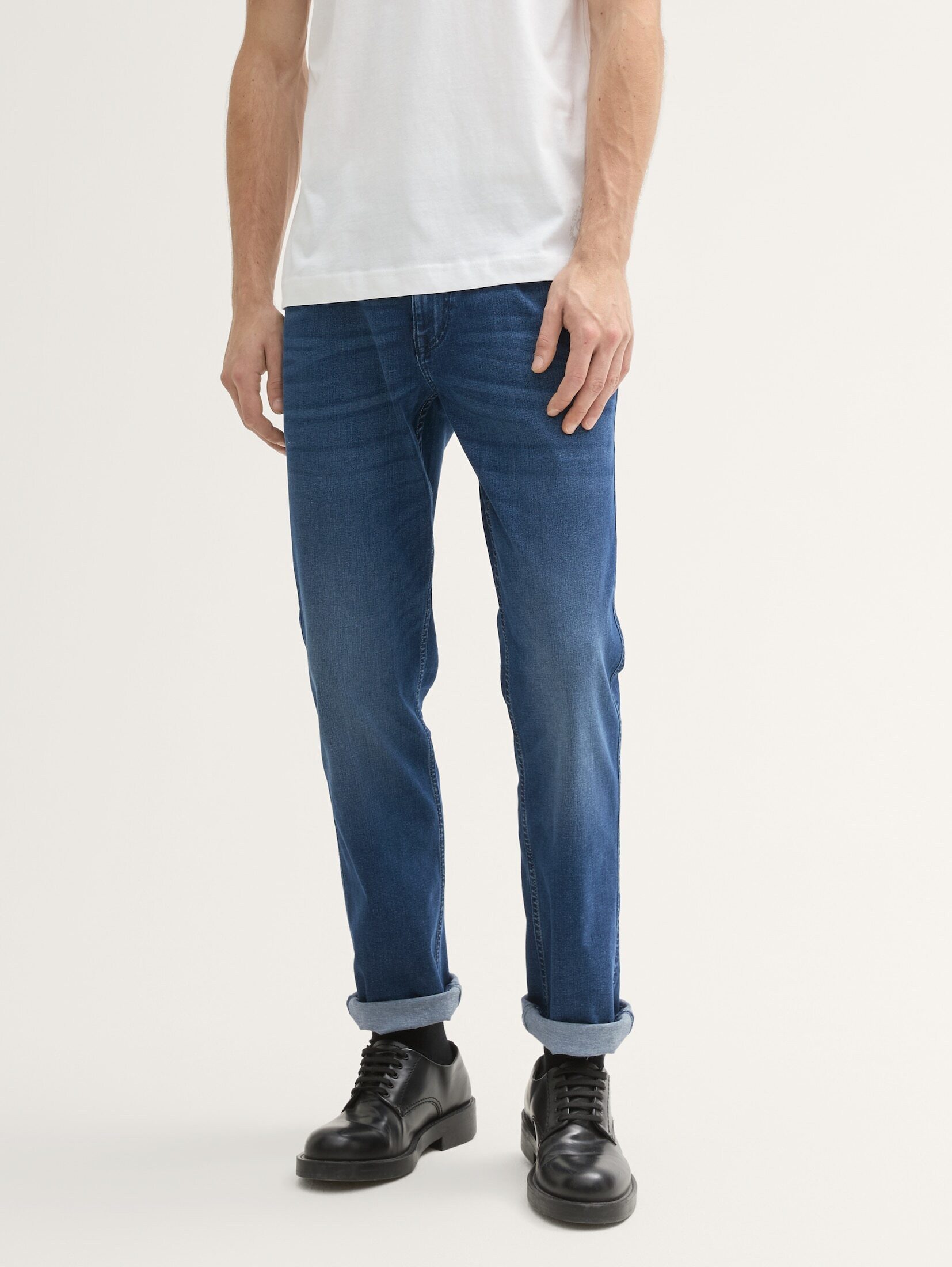 TOM TAILOR Straight-Jeans Jeanshosen TTMARVIN STRAIGHT günstig online kaufen