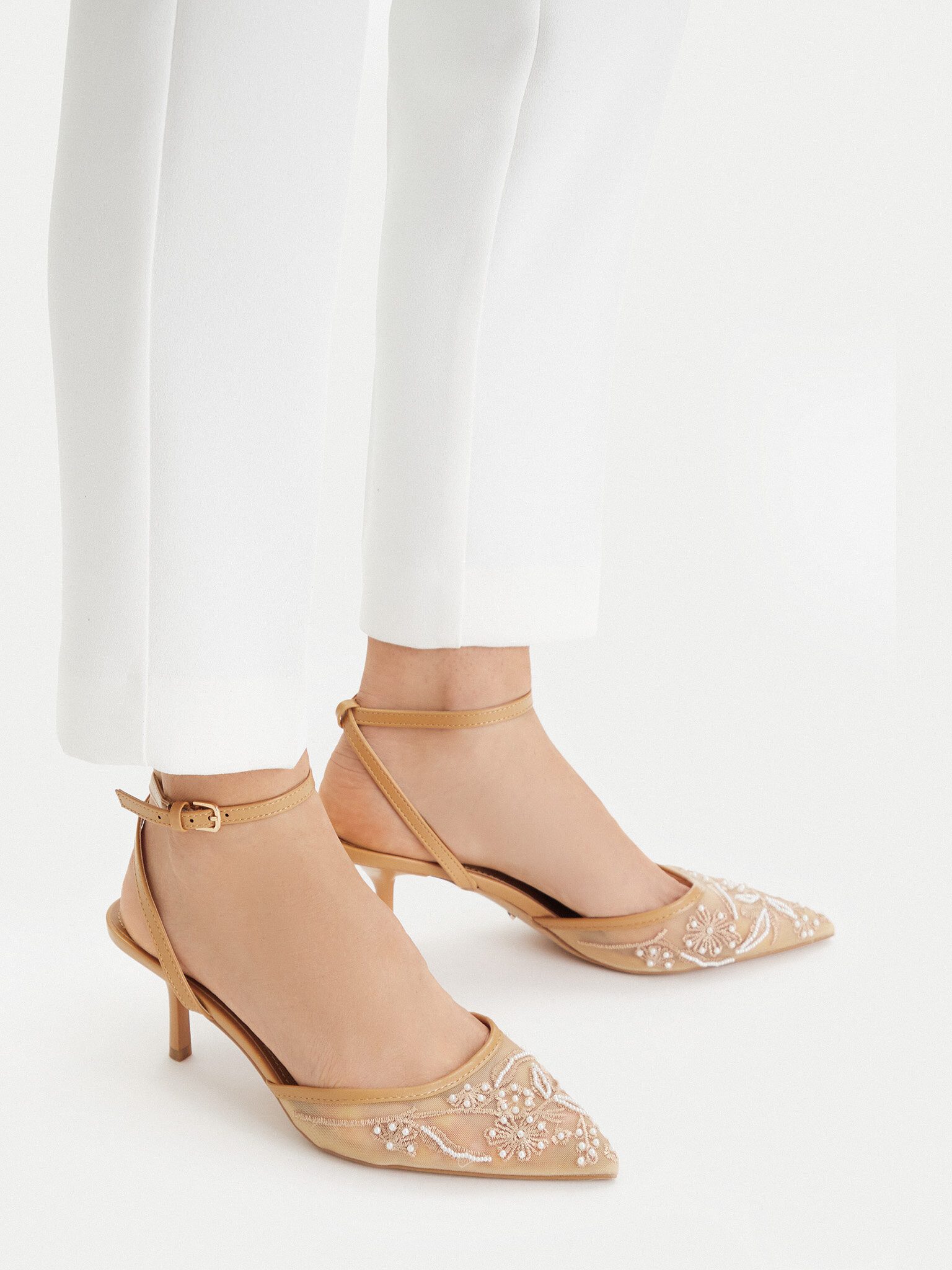 DeeZee Deezee Damen Pumps Beige DeeZee-CEO-CD25-09-3 Beige Pumps