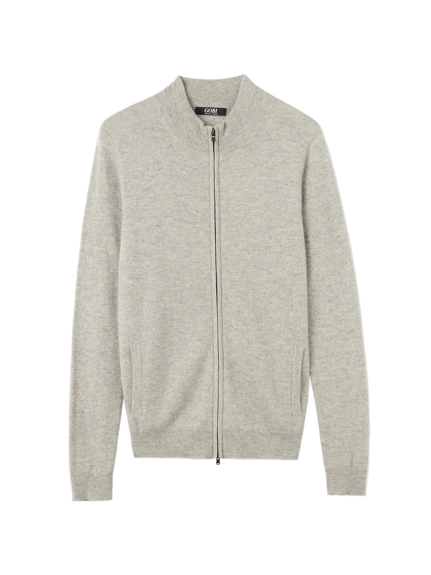 Cardigan Kaschmir Cardigan mit Reißverschluss