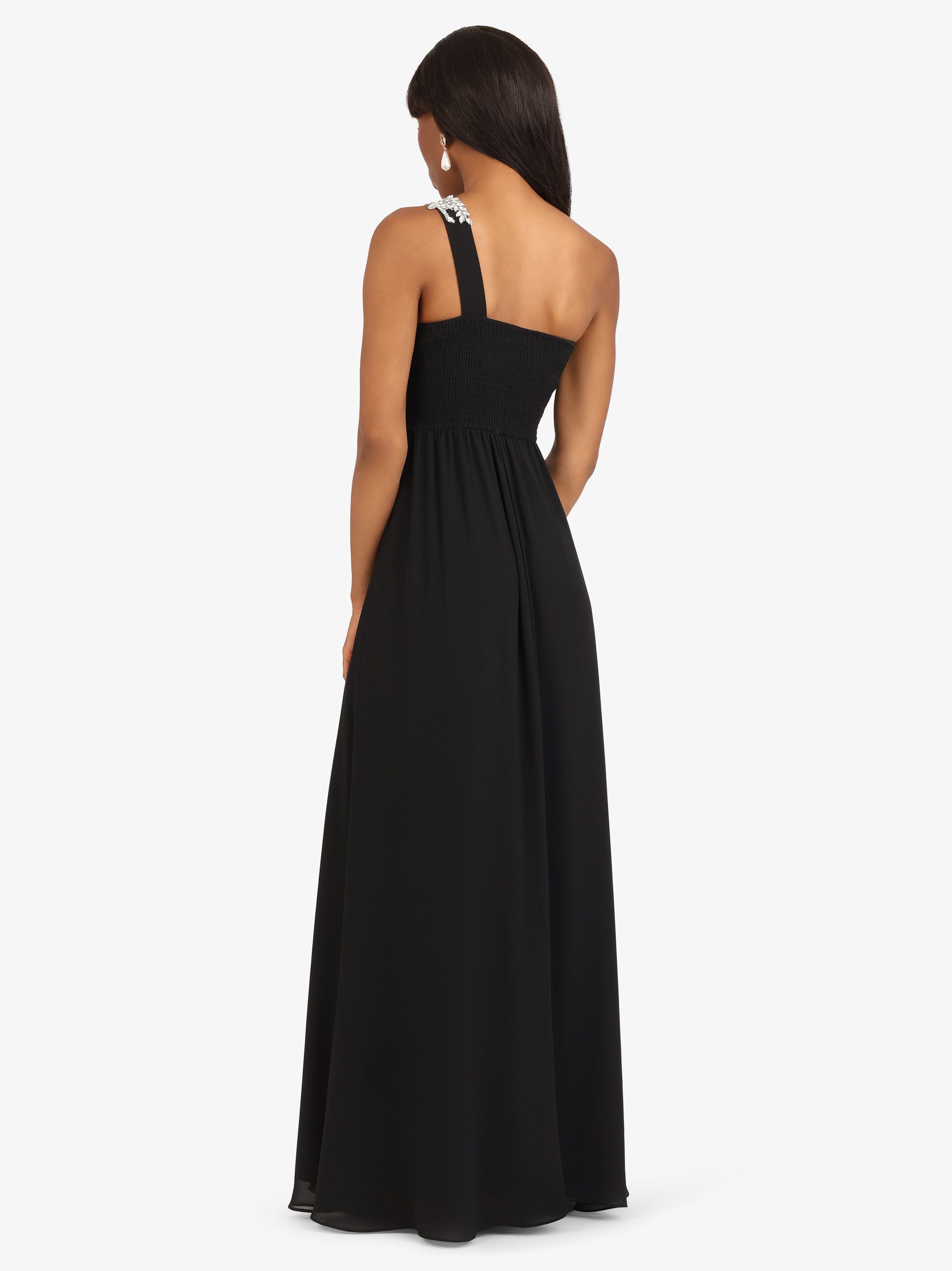 Kraimod Abendkleid mit Schmuckapplikation