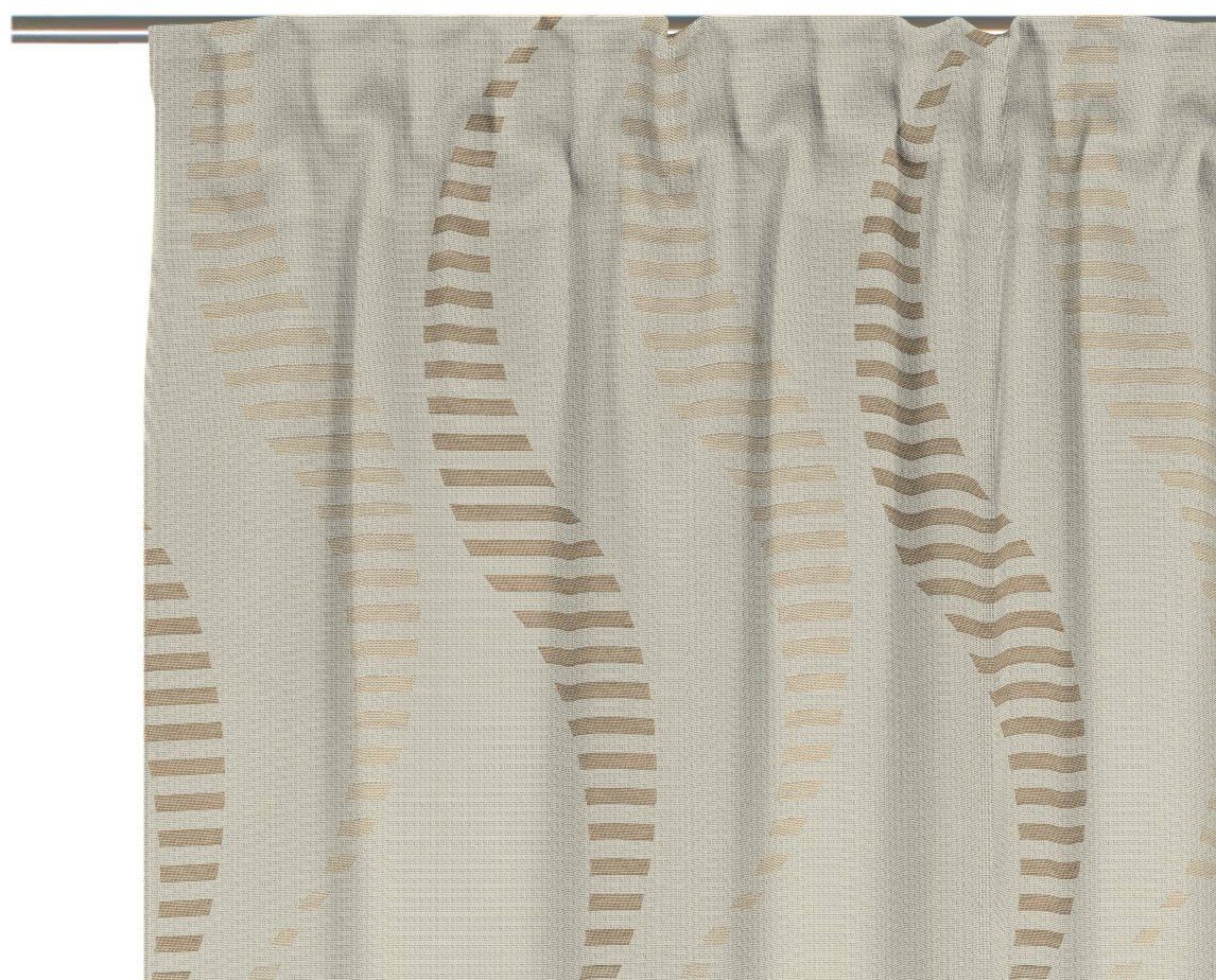 Multifunktionsband Vorhang blickdicht, (1 St), Lupara, Wirth, Jacquard beige