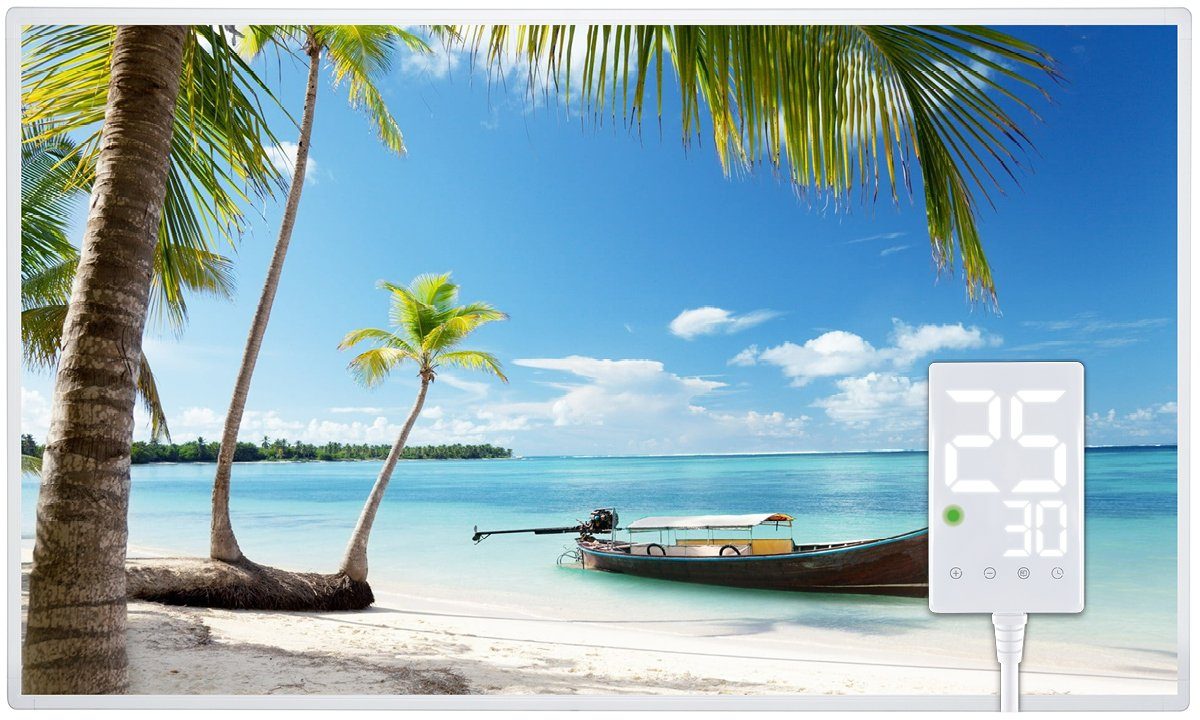 Heidenfeld Infrarotheizung HF-HP105 Strand 3 Elektroheizung mit Thermostat, günstig online kaufen