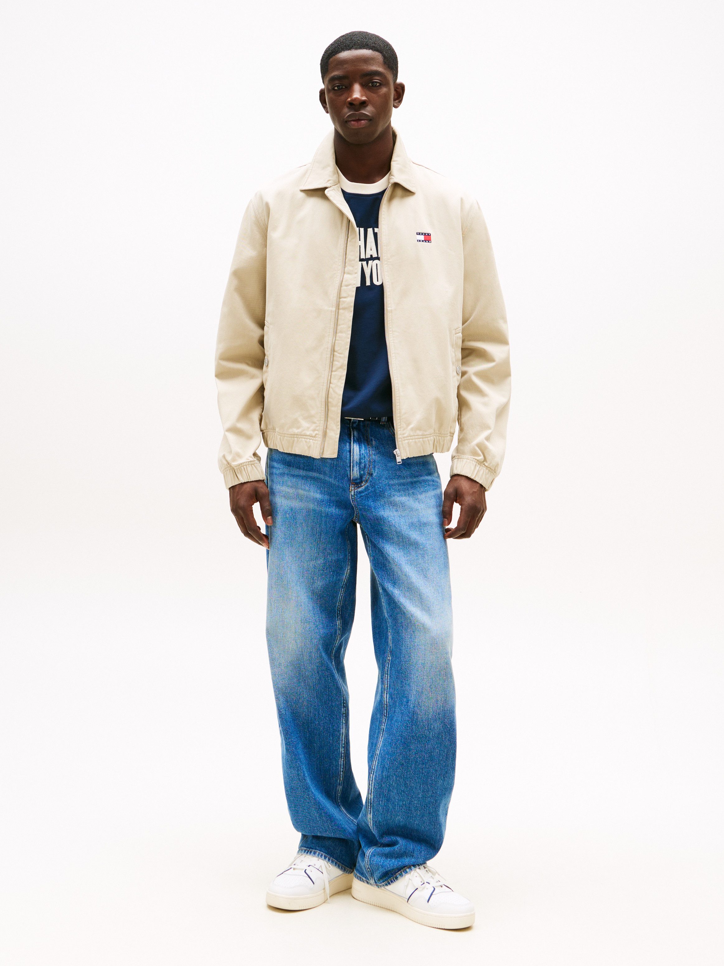 Tommy Jeans Loose-fit-Jeans Jamie Loose Straight in blauer Waschung