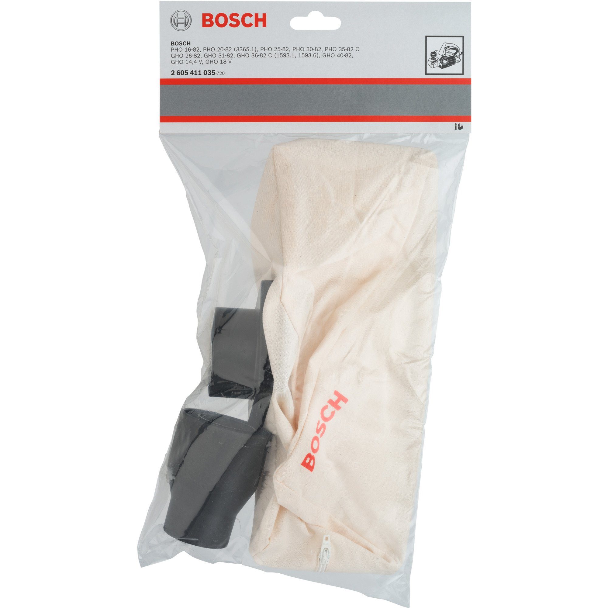 Bosch Professional Elektrohobel Bosch Professional Staubbeutel 2605411035, für