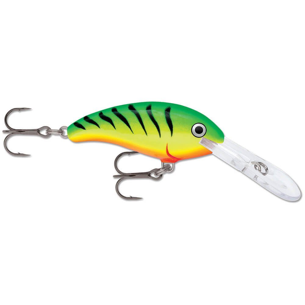 Rapala Kunstköder Rapala Shad Dancer Wobbler sinkend FT Firetiger, (1-St)