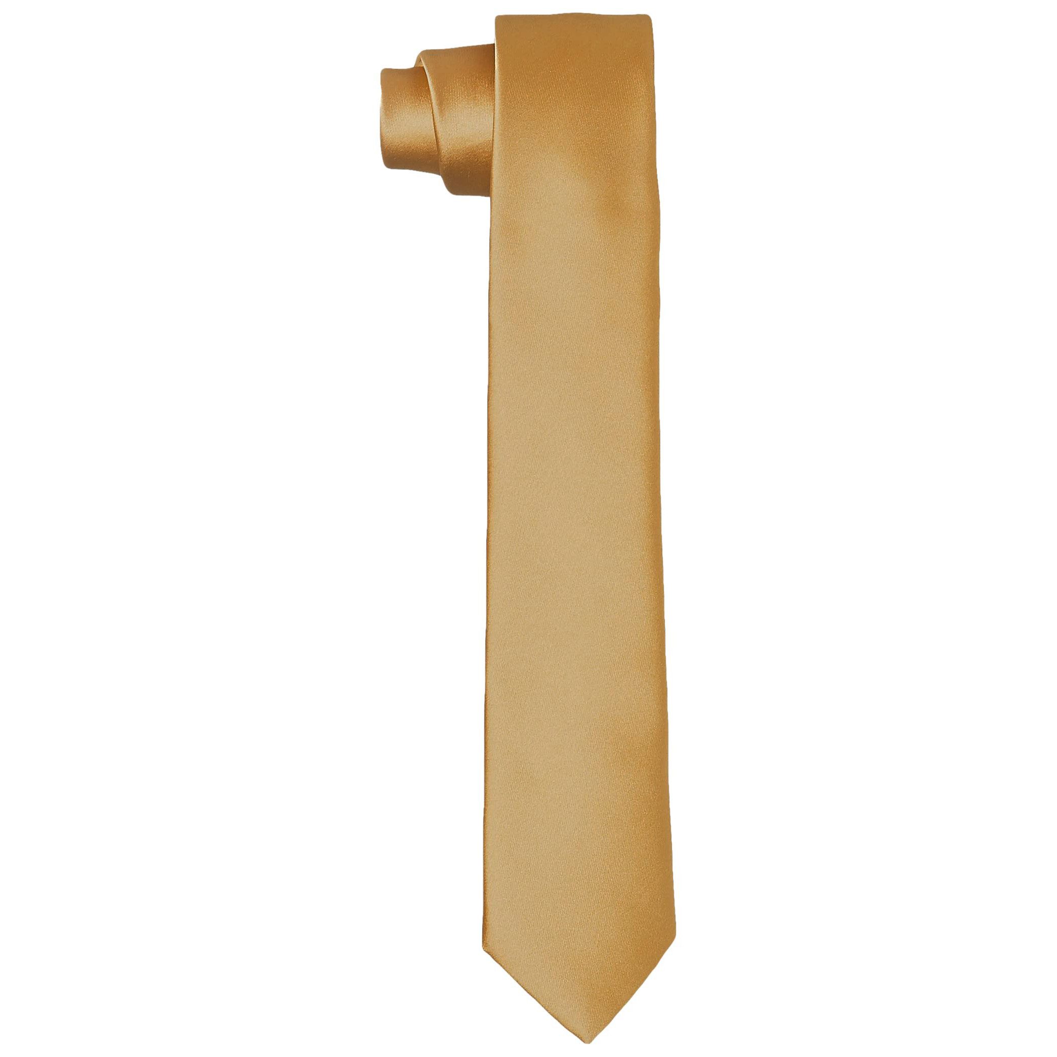 DonDon Krawatte DonDon Krawatten für Herren 6 cm handgefertigt in Seidenlook