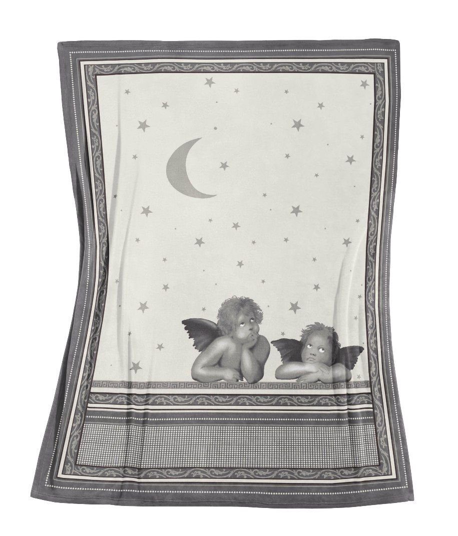 Zomer Kuscheldecke 150x200 Cm, Microfaser, Mit Wolken & Adler-Motiv – Weich, Leicht, Als Sofadecke Oder Tagesdecke