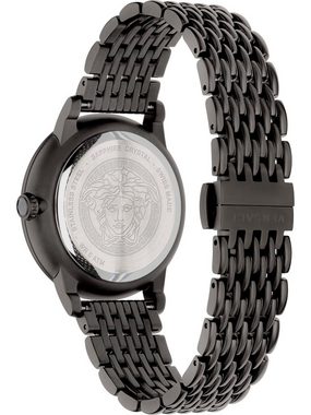 Versace Quarzuhr Versace Damen-Uhren Analog Quarz, Klassikuhr