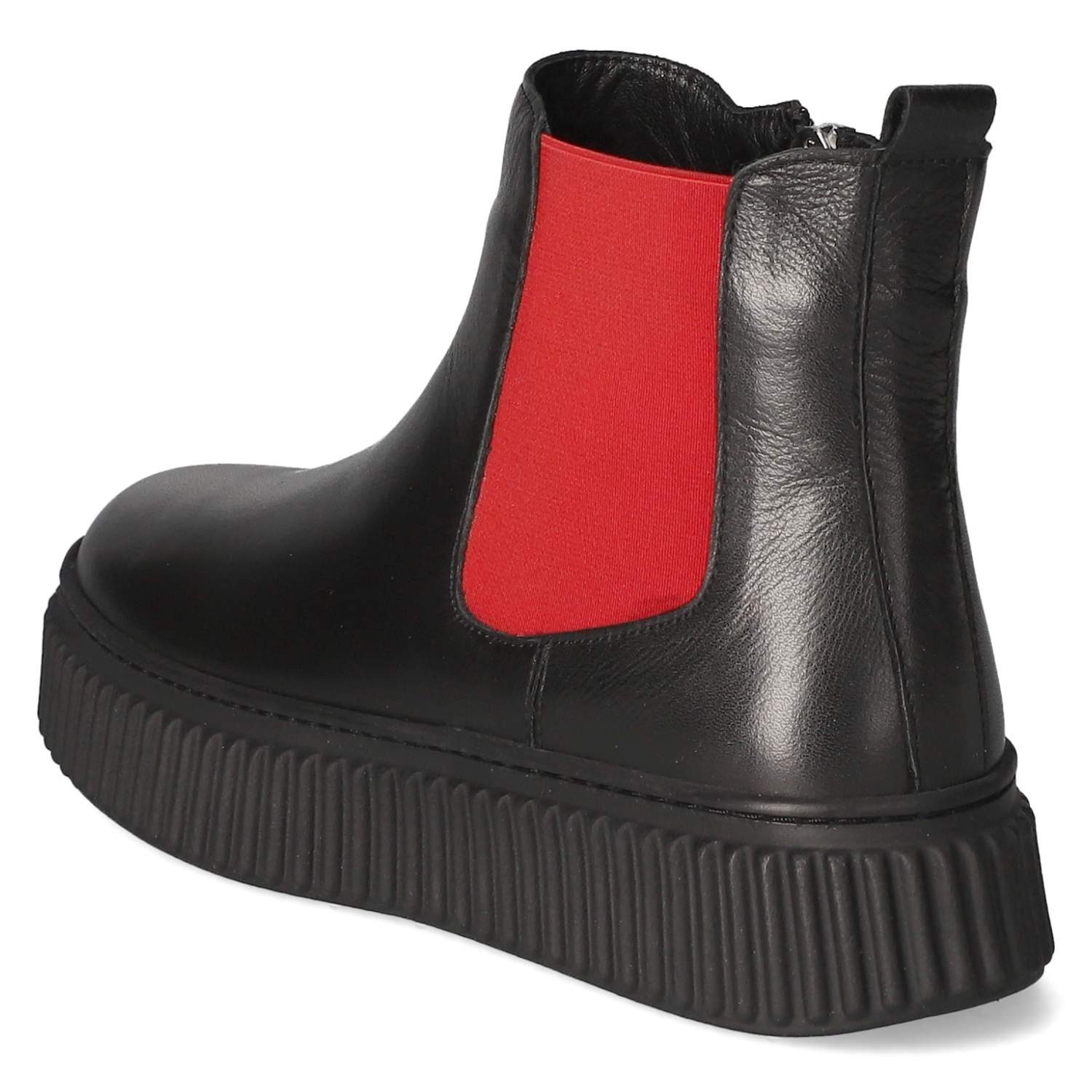 Andrea Conti Andrea Conti Chelsea Boots 0068018/1794 Damen Glattleder black Schlupfstiefel – Bild 3 von 5