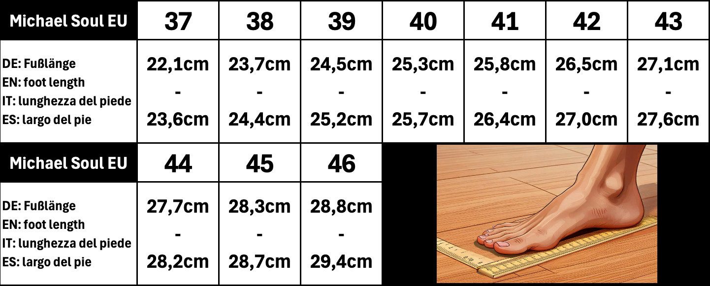 Michael Soul Valeria schwarz matt Plateaustiefelette Bequeme Stylische Aben günstig online kaufen