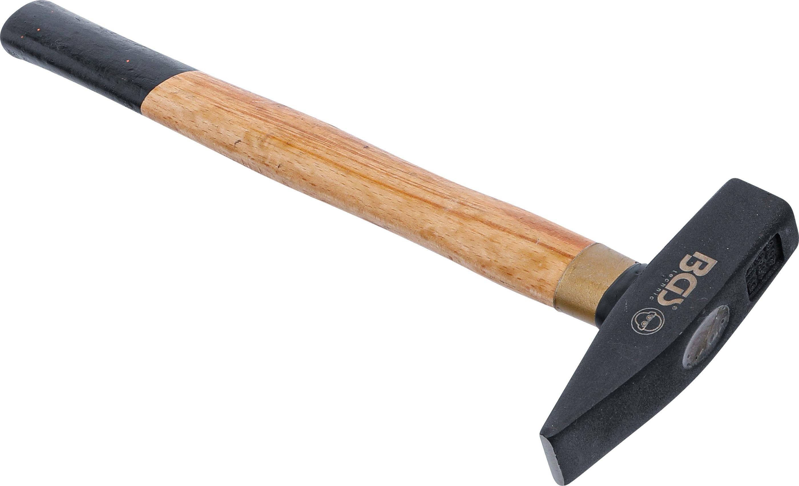 DIN BGS technic Schlosserhammer, Holz-Stiel, Hammer 400 1041, g