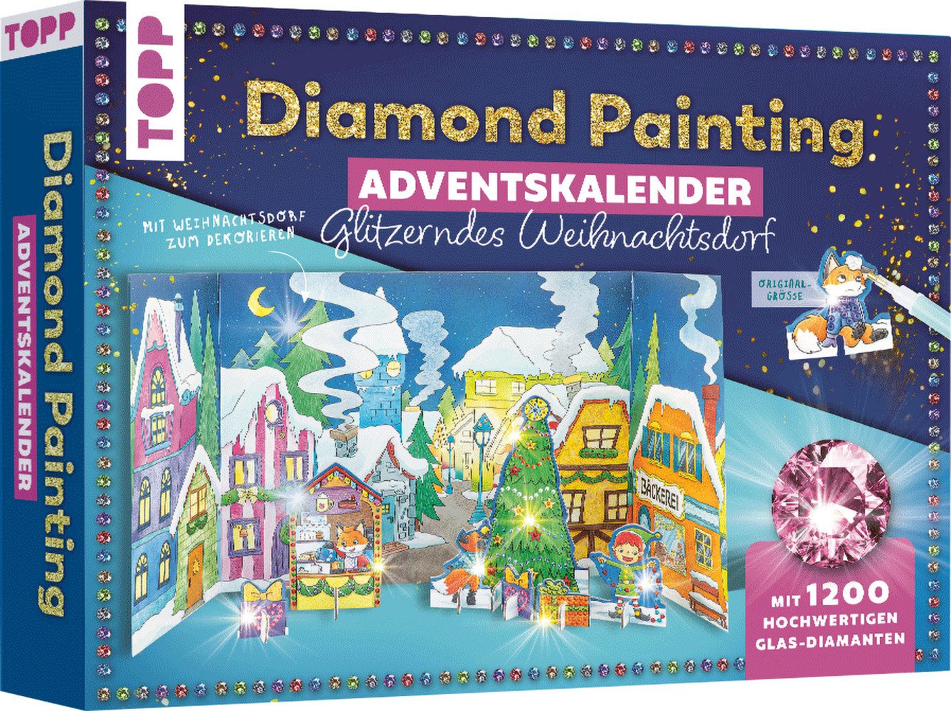 Topp Kalender zum Selbstbasteln Kreativ-Set Diamond Painting - Календари Gli