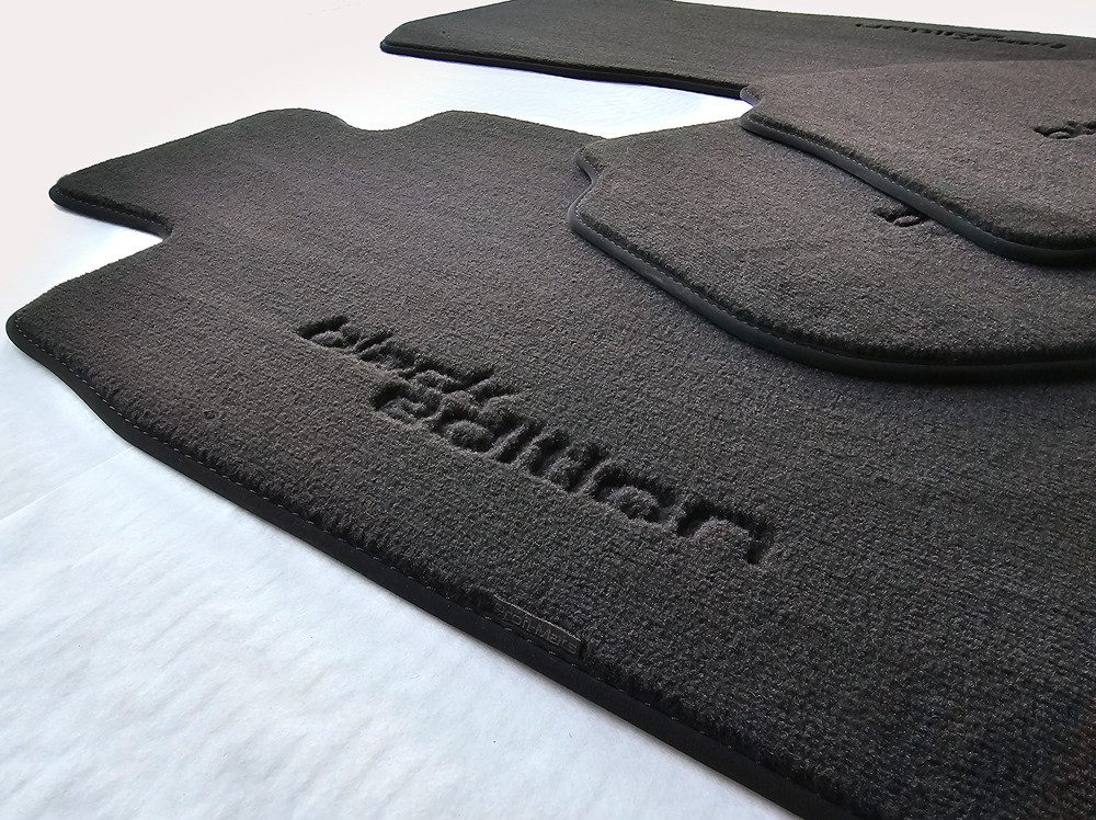 Profi Mats Passform-Fußmatten Velours passend für BMW 3 E93 Cabrio 2007-2012 Black Edition, Velours Fussmatten für BMW 3 E93 Cabrio 2007-2012 Black Edition