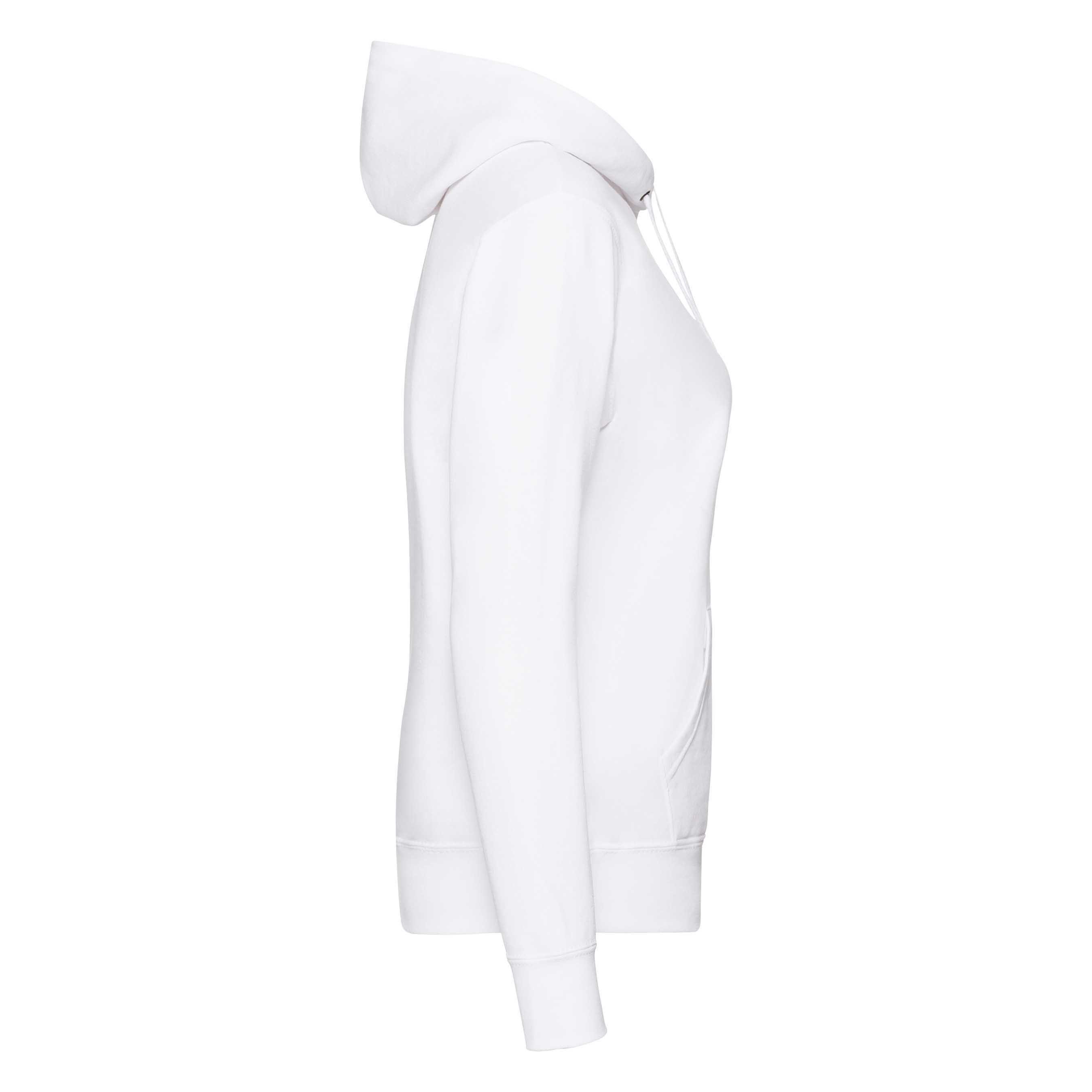 Fruit of the Loom Kapuzensweatshirt Classic hooded Sweat Lady-Fit mit Kängurutaschen