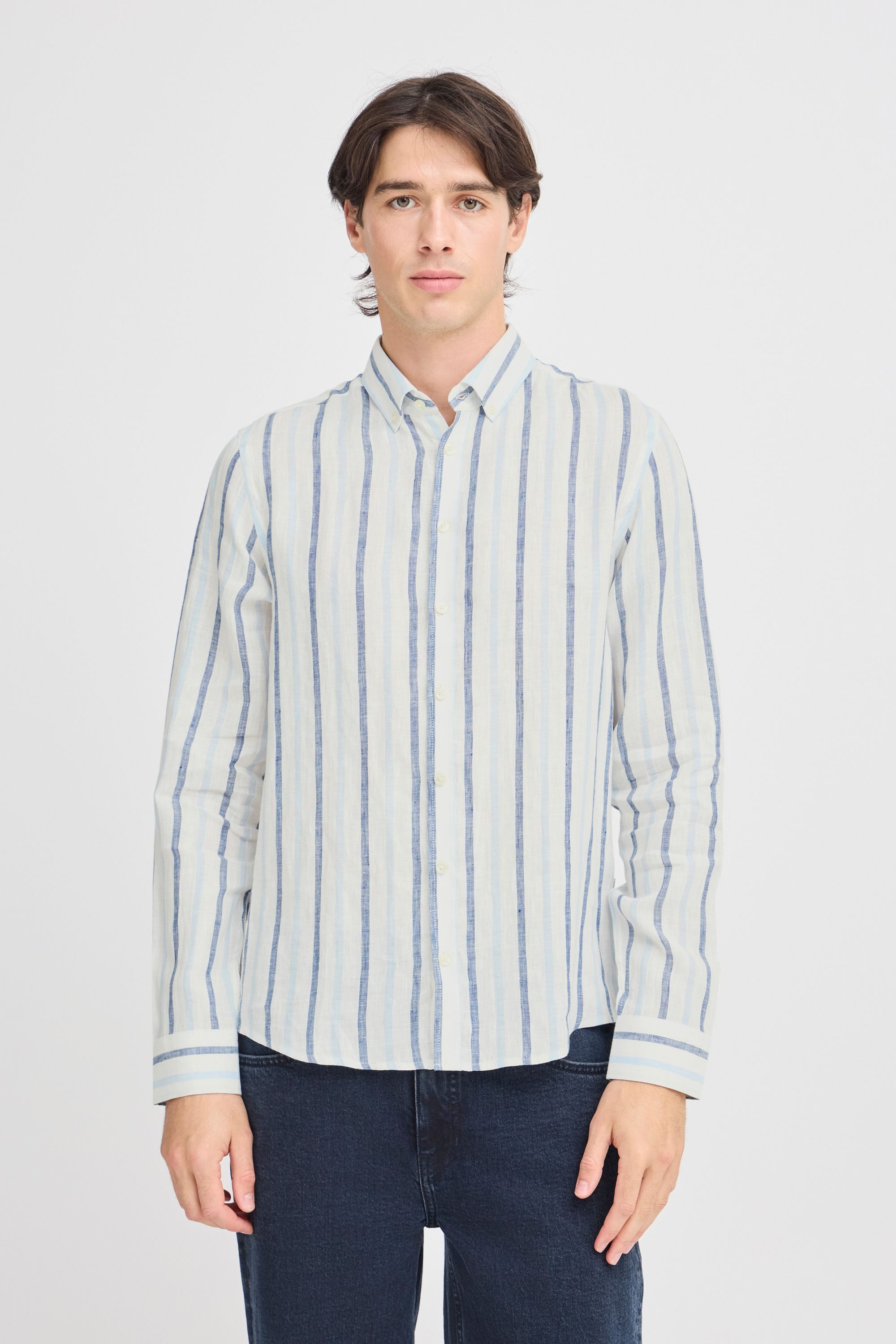 Casual Friday Leinenhemd CFDYLAN striped Klassisches günstig online kaufen