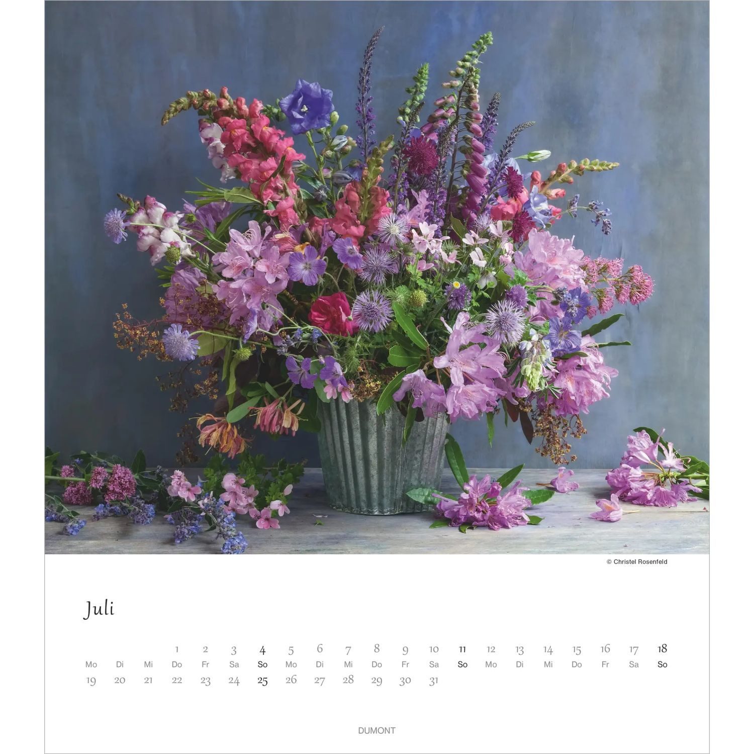 NEUMANN Wandkalender Blumenliebe 2027