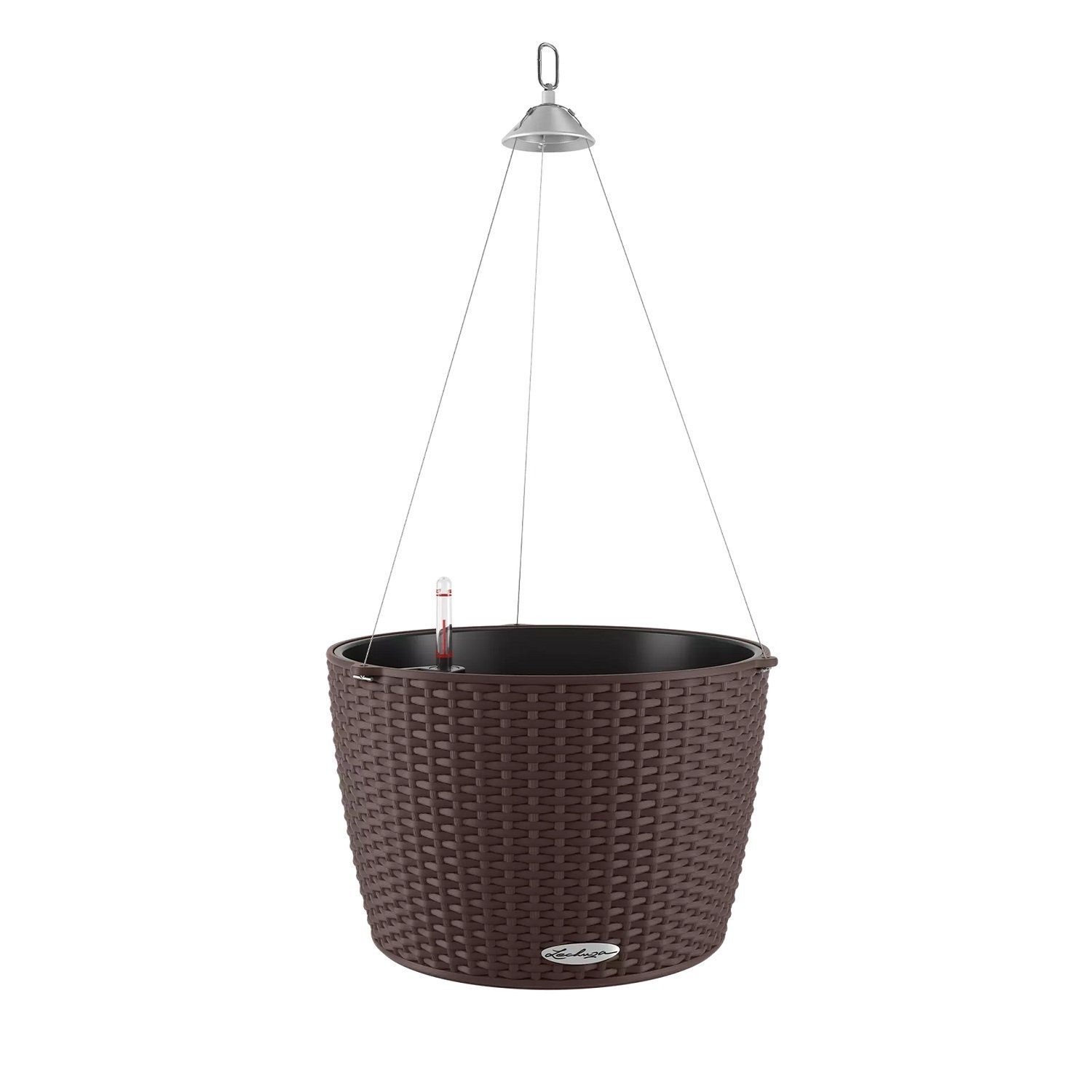 Lechuza® Blumentopf Hängeampel Nido Cottage 35 mokka
