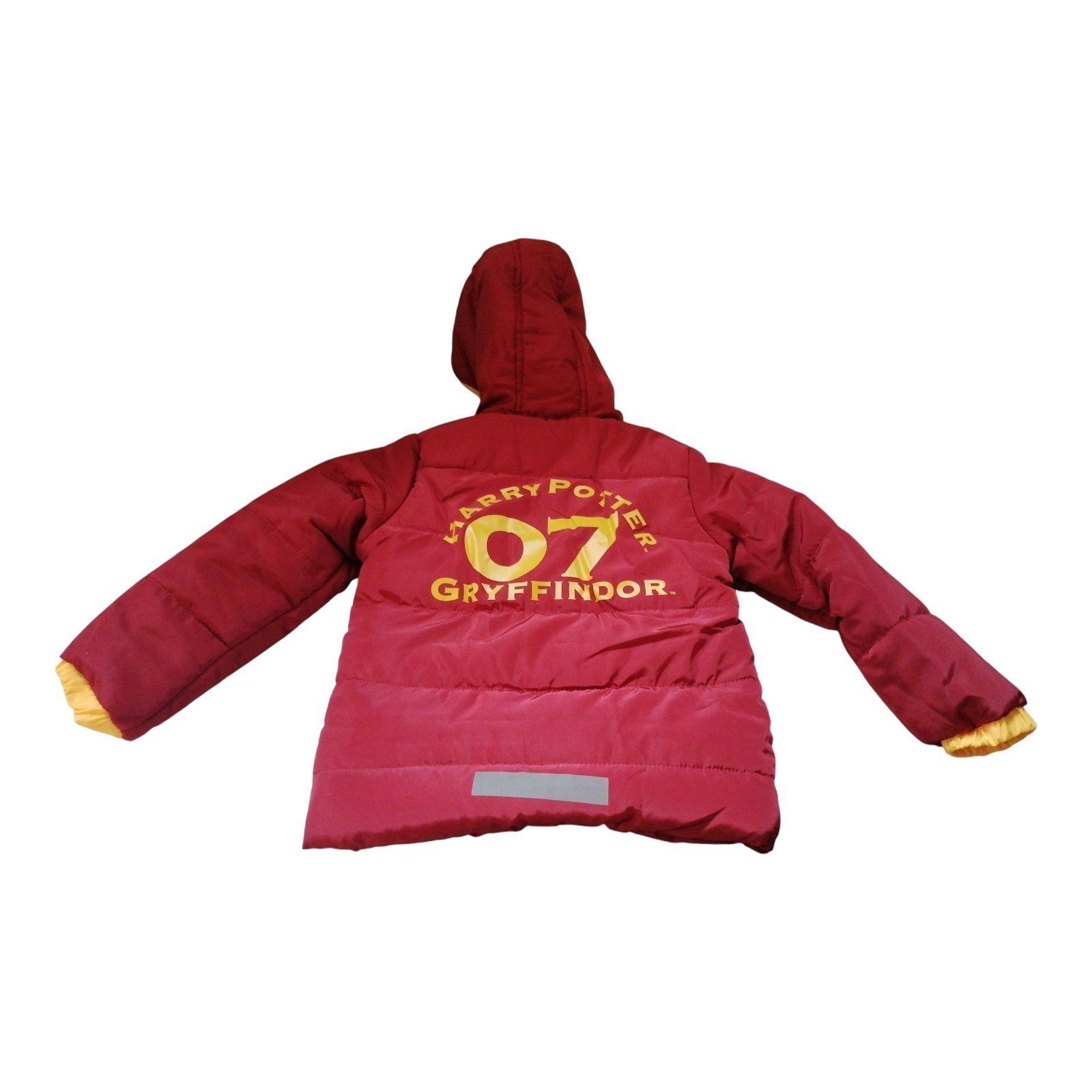 Harry Potter Winterjacke Kinder-Winterjacke „Harry Potter – Gryffindor“, Kapuze, 2 Taschen
