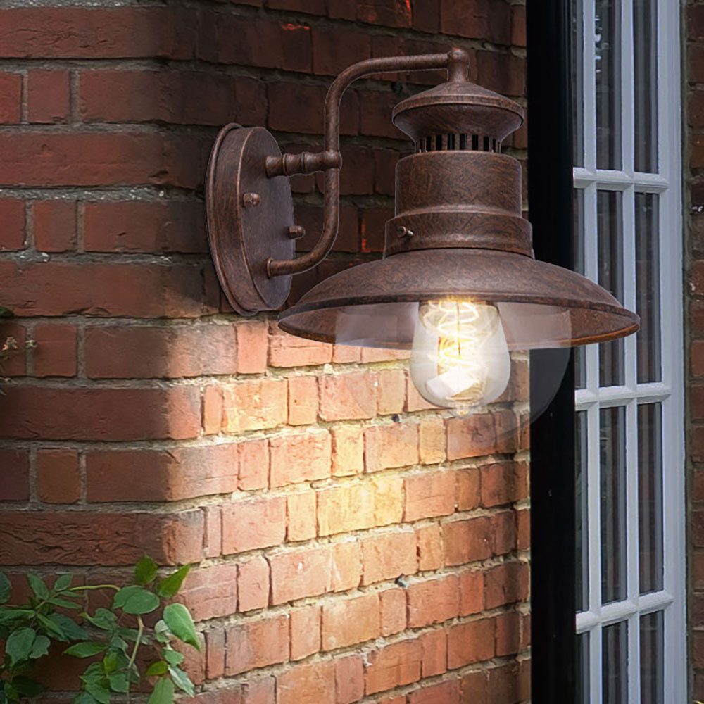 GLOBO LIGHTING Außen-Wandleuchte, Leuchtmittel inklusive, Warmweiß, günstig online kaufen
