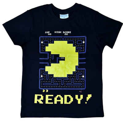 Pac-Man T-Shirt Kinder Gaming Shirt Gr. 134-164 cm