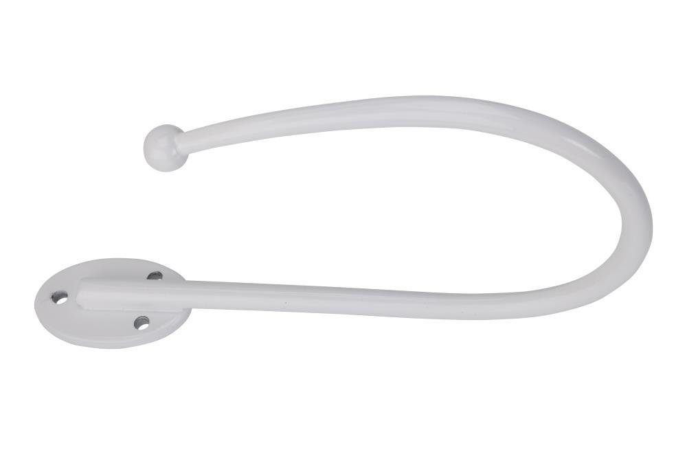 DécoProfi Raffhalter 1 Stück Raffbügel / Raffhalter für Gardinen, Zum Raffen von Gardinen und Vorhängen, (Packung, 1-tlg., inkl. Schrauben und Dübel), zum Raffen von Vorhänge